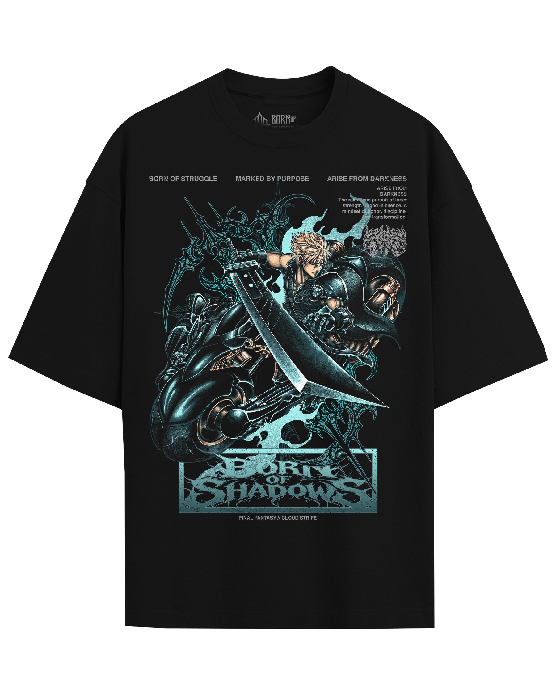 Limited Edition] 'Final Fantasy: Cloud Strife' Front T-Shirt
