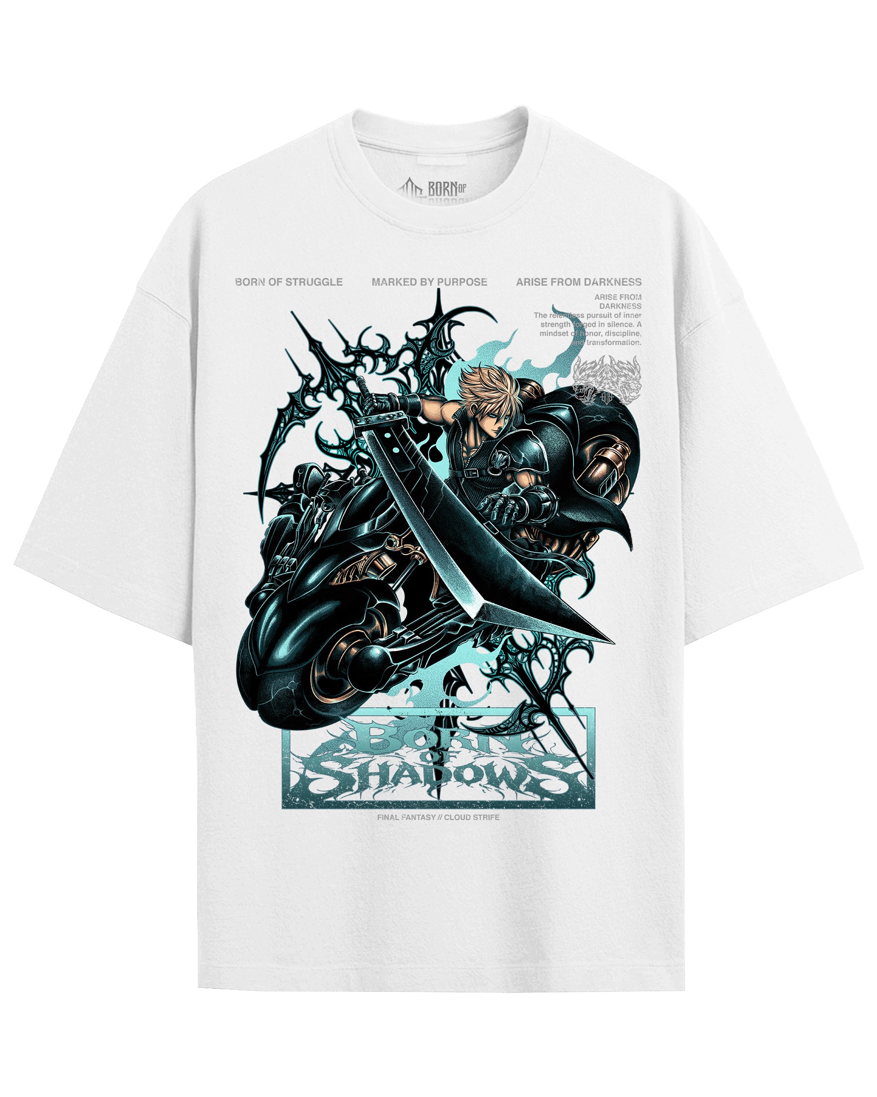 Limited Edition] 'Final Fantasy: Cloud Strife' Front T-Shirt