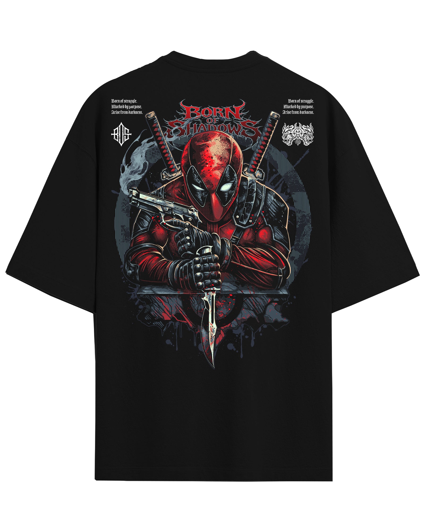 [Limited Edition] 'Deadpool' Back T-Shirt