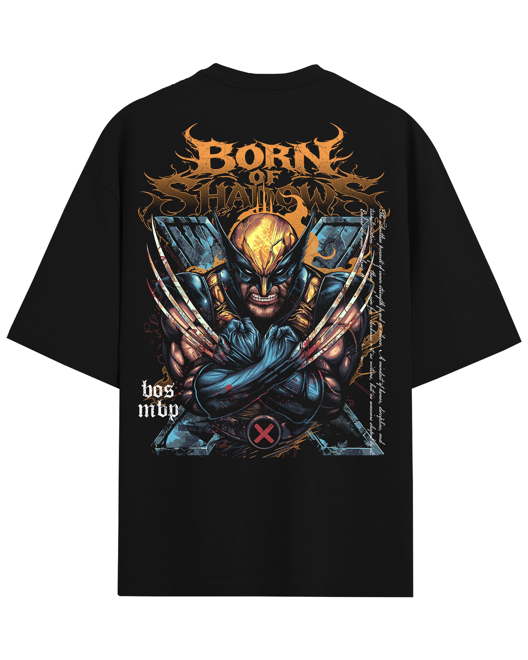 [Limited Edition] 'Wolverine' Back T-Shirt