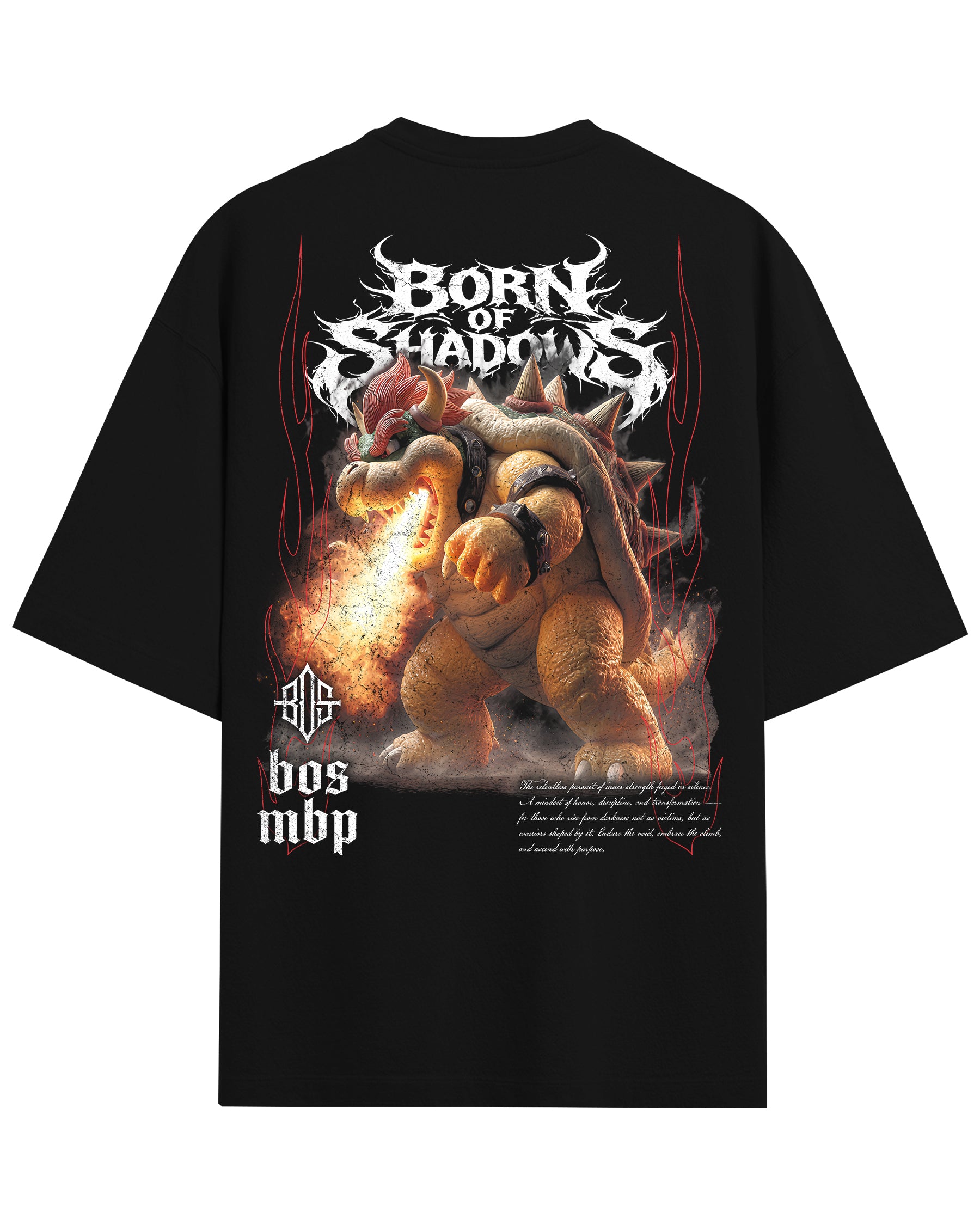 [Limited Edition] 'Mario Bros: Bowser' Back T-Shirt