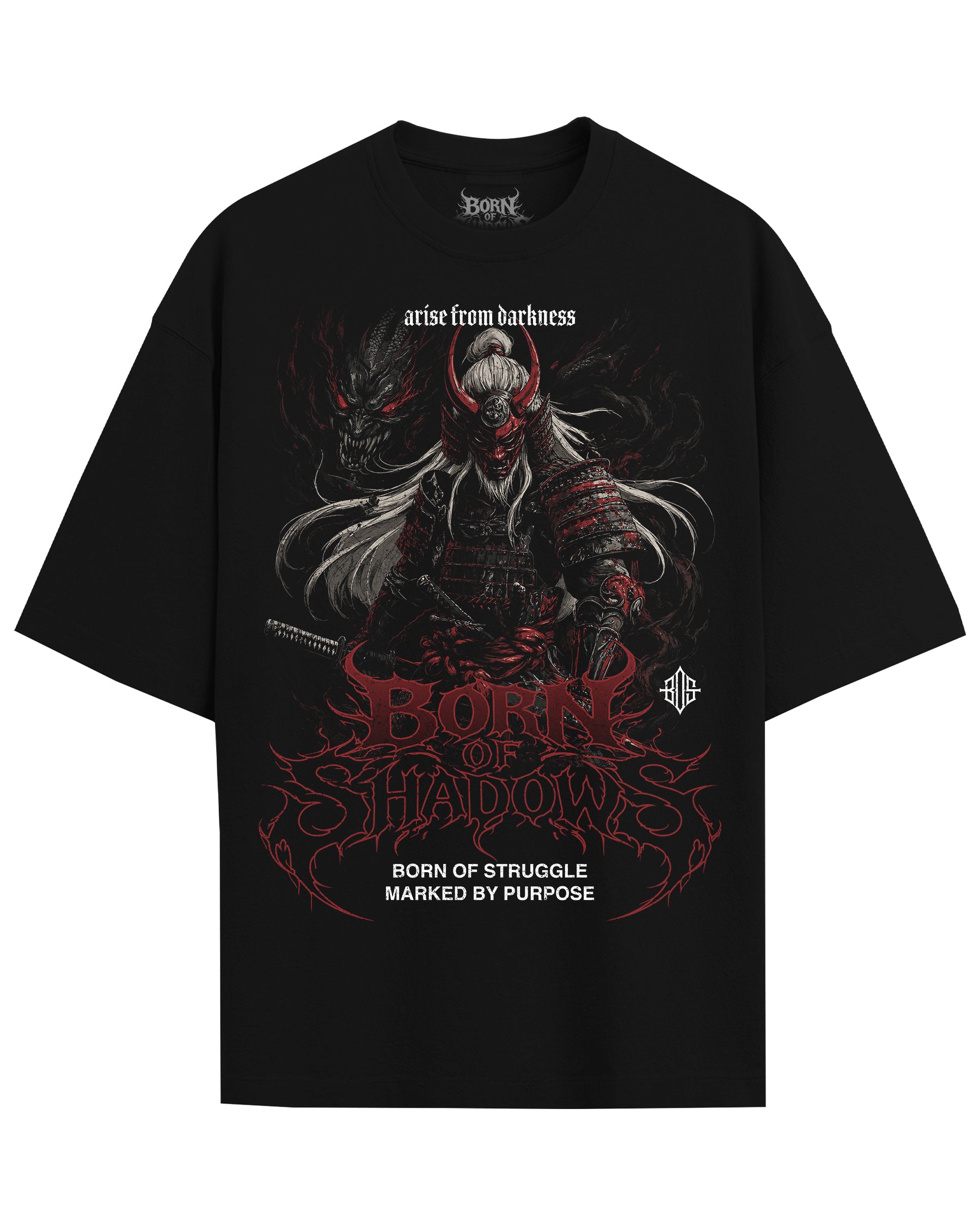 'Japanese: The Dark Ascendant' Back T-Shirt