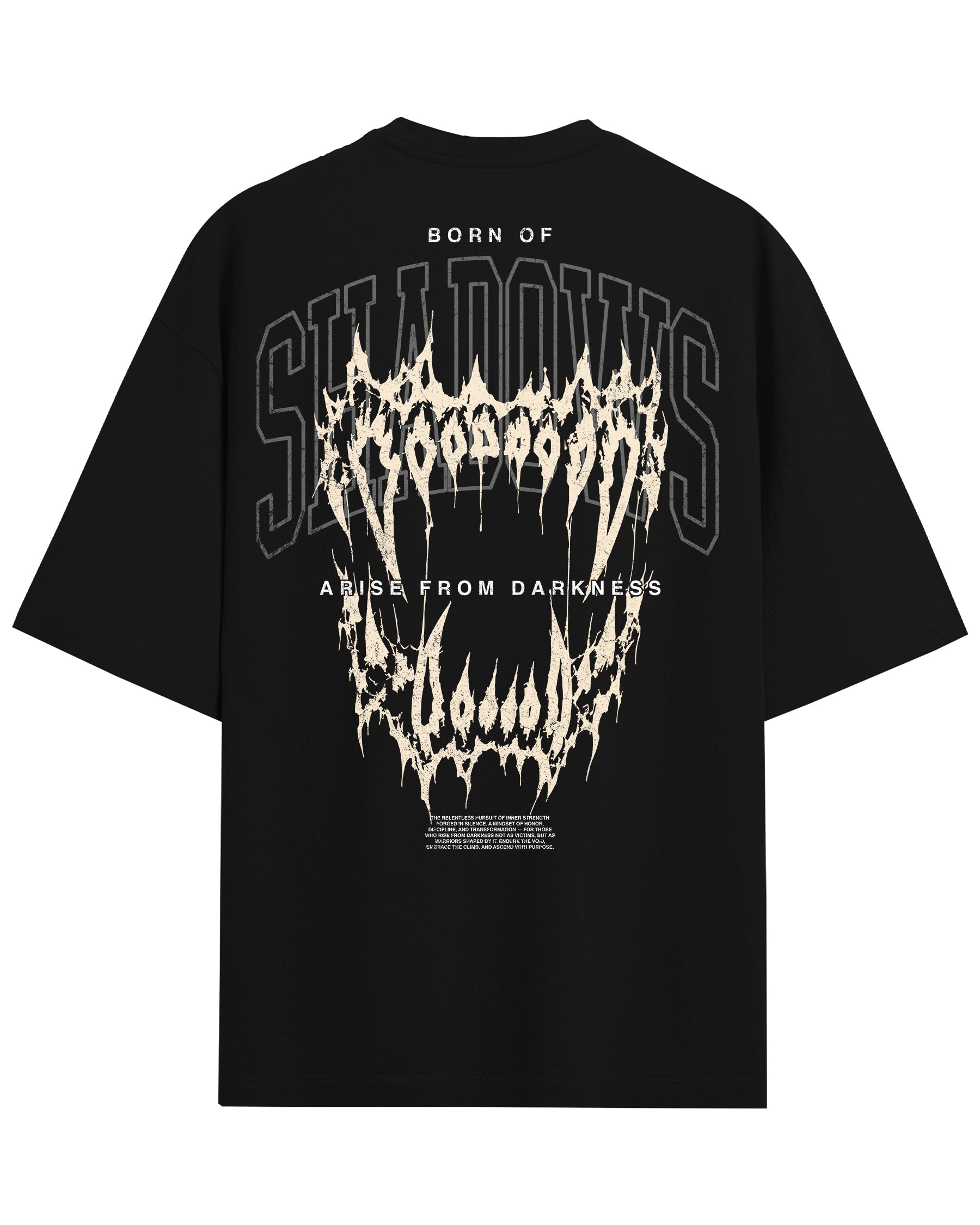 'Shadow Fangs' Back T-Shirt