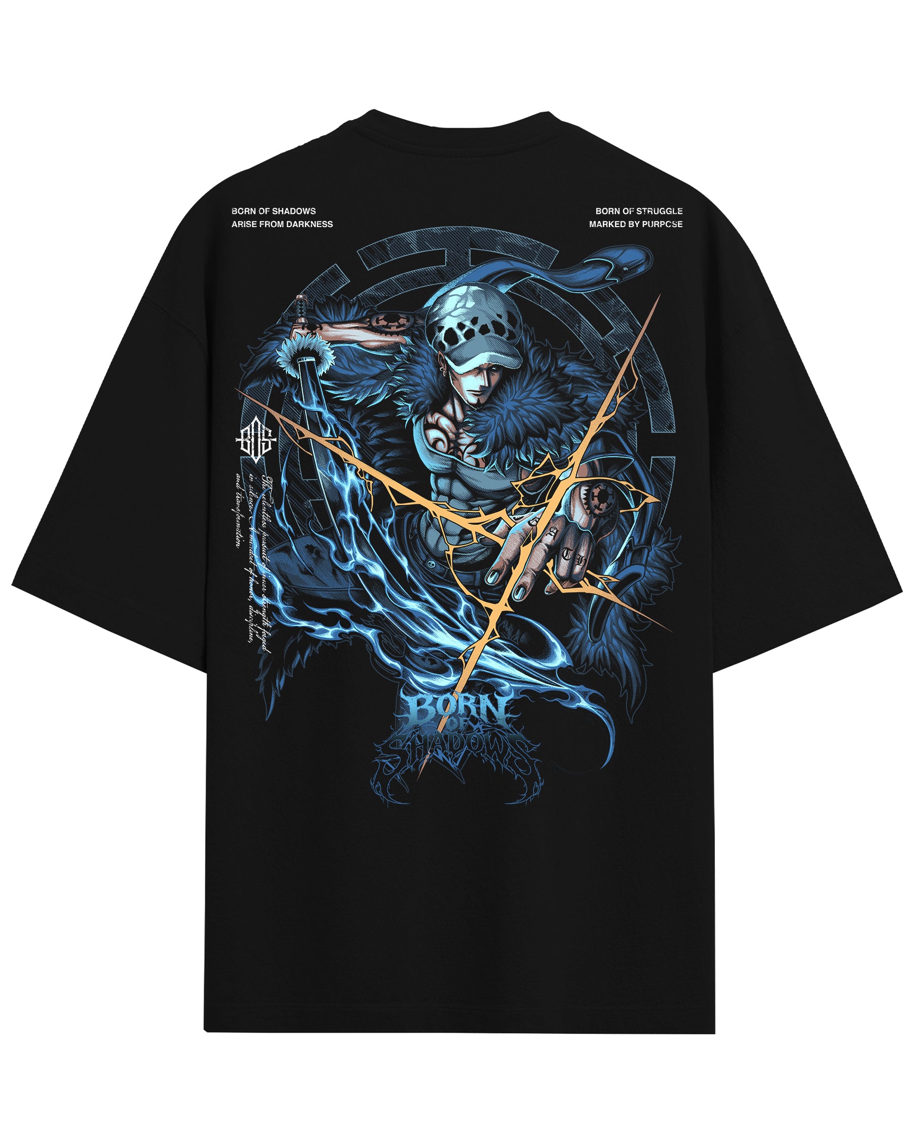 [Limited Edition] 'One Piece: Trafalgar Law' Back T-Shirt