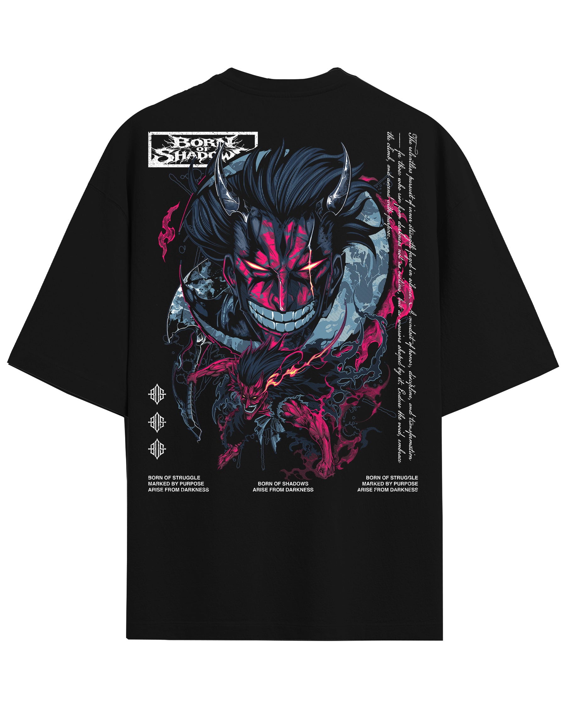 [Limited Edition] 'Bleach: Kenpachi' Back T-Shirt