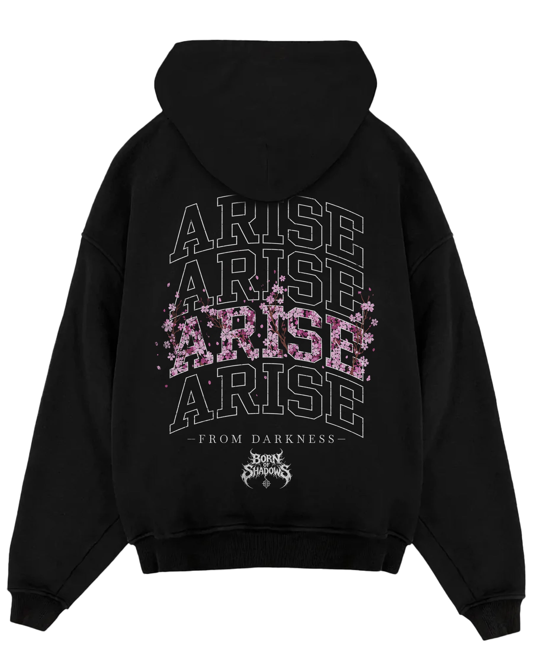 'Japanese: Sakura Ascendant' Oversized Hoodie