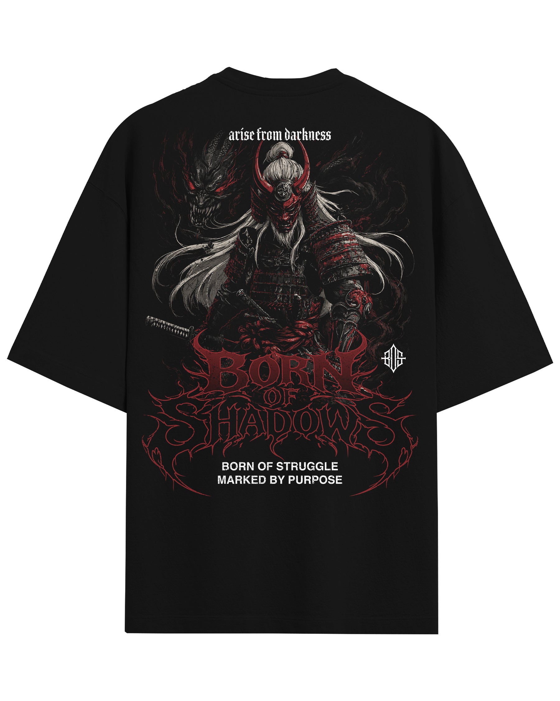 'Japanese: The Dark Ascendant' Back T-Shirt