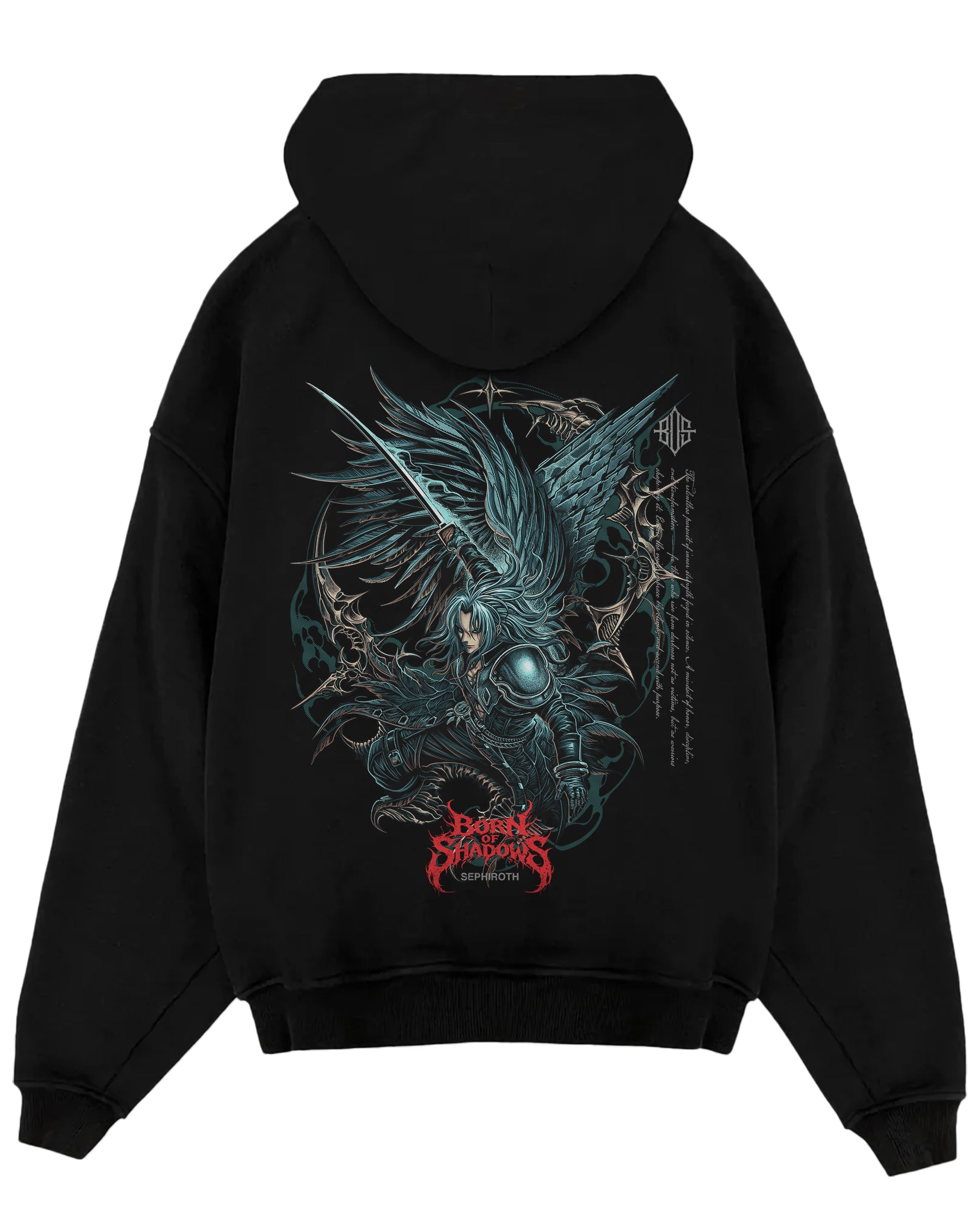 [Limited Edition] 'Final Fantasy: Sephiroth' Oversized Hoodie