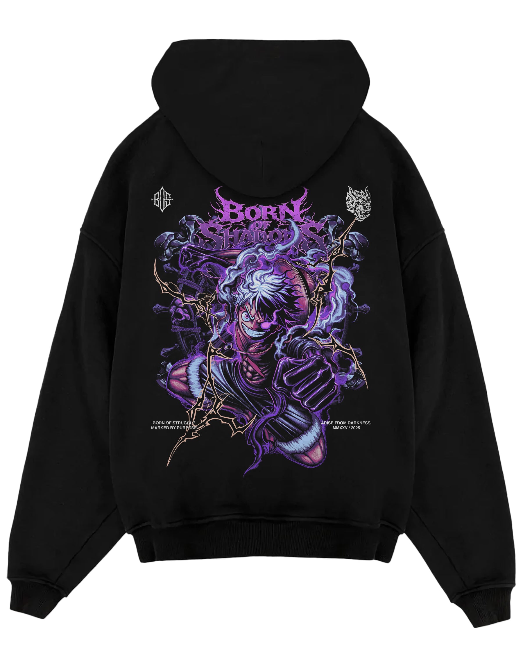 [Limited Edition] 'One Piece: Luffy Gear 5' Oversized Hoodie