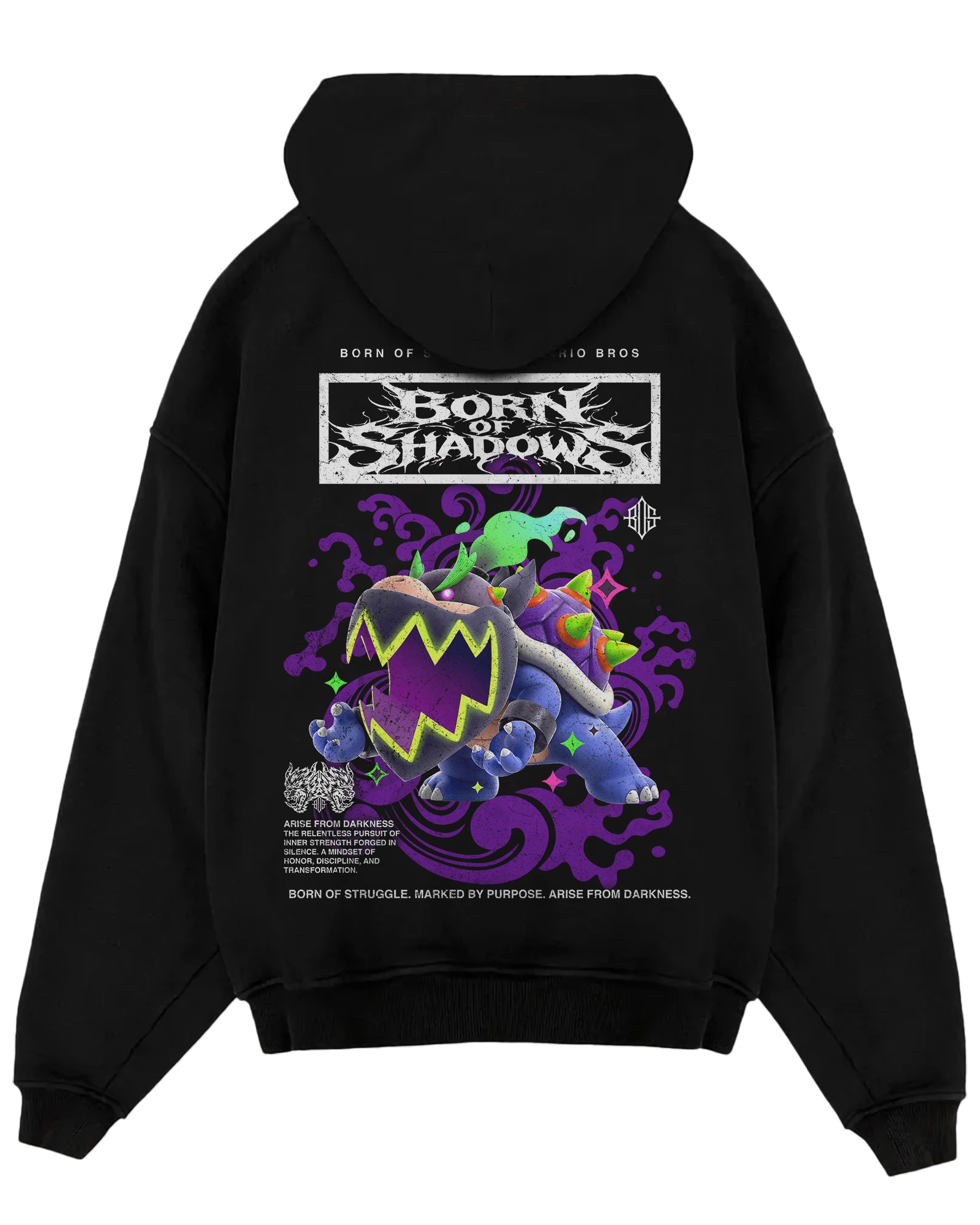 [Limited Edition] 'Mario Bros: Wonder Bowser Jr.' Oversized Hoodie