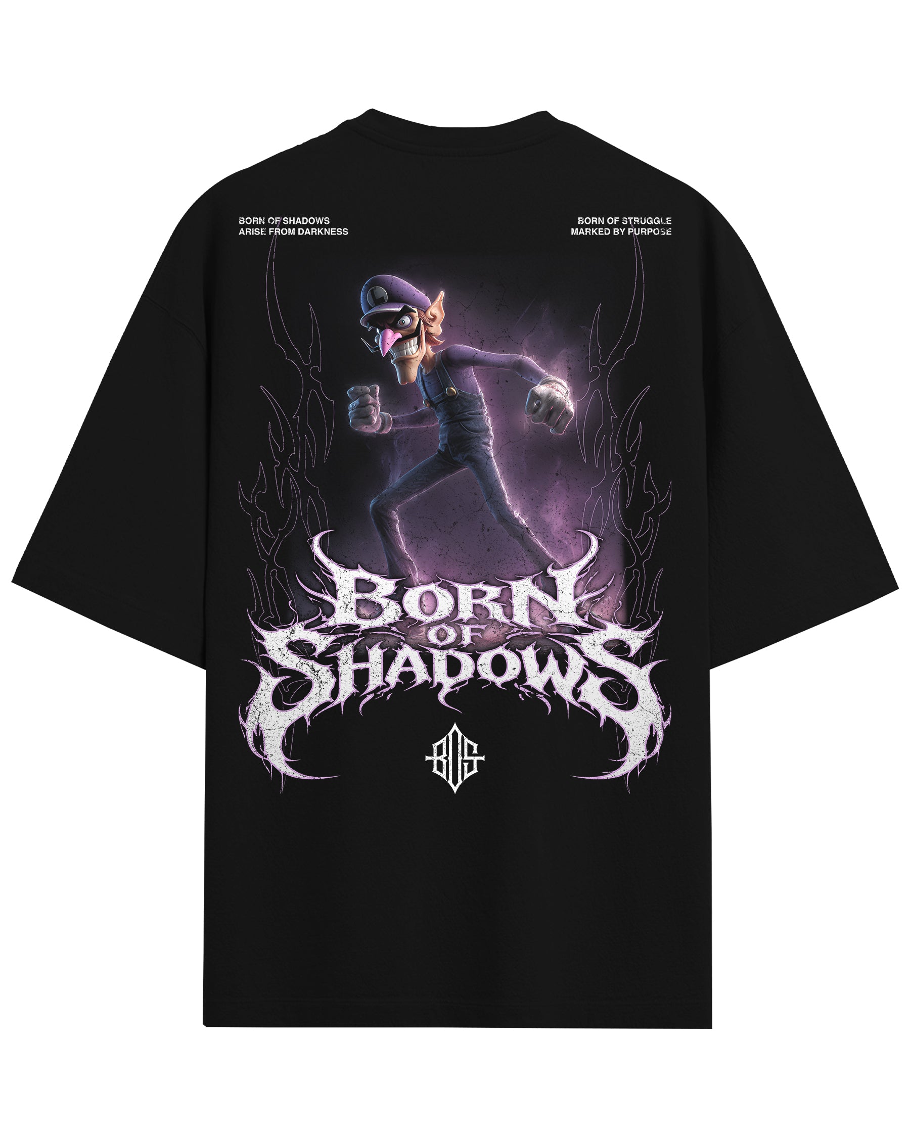 [Limited Edition] 'Mario Bros: Waluigi' Back T-Shirt