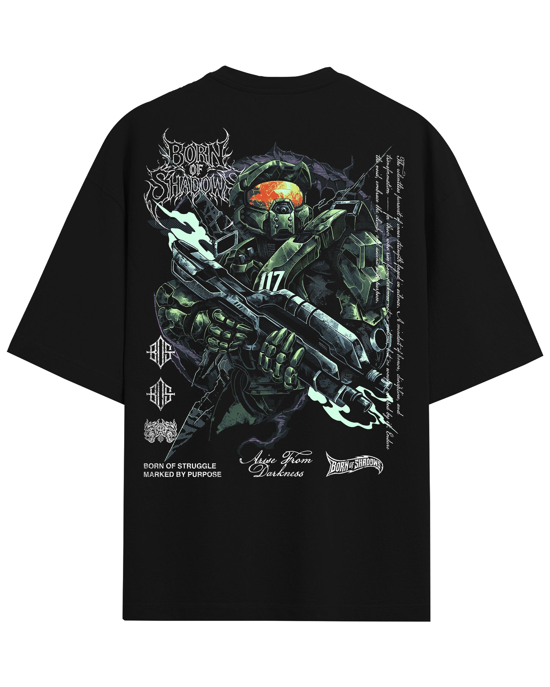 [Limited Edition] 'Halo: Master Chief' Back T-Shirt