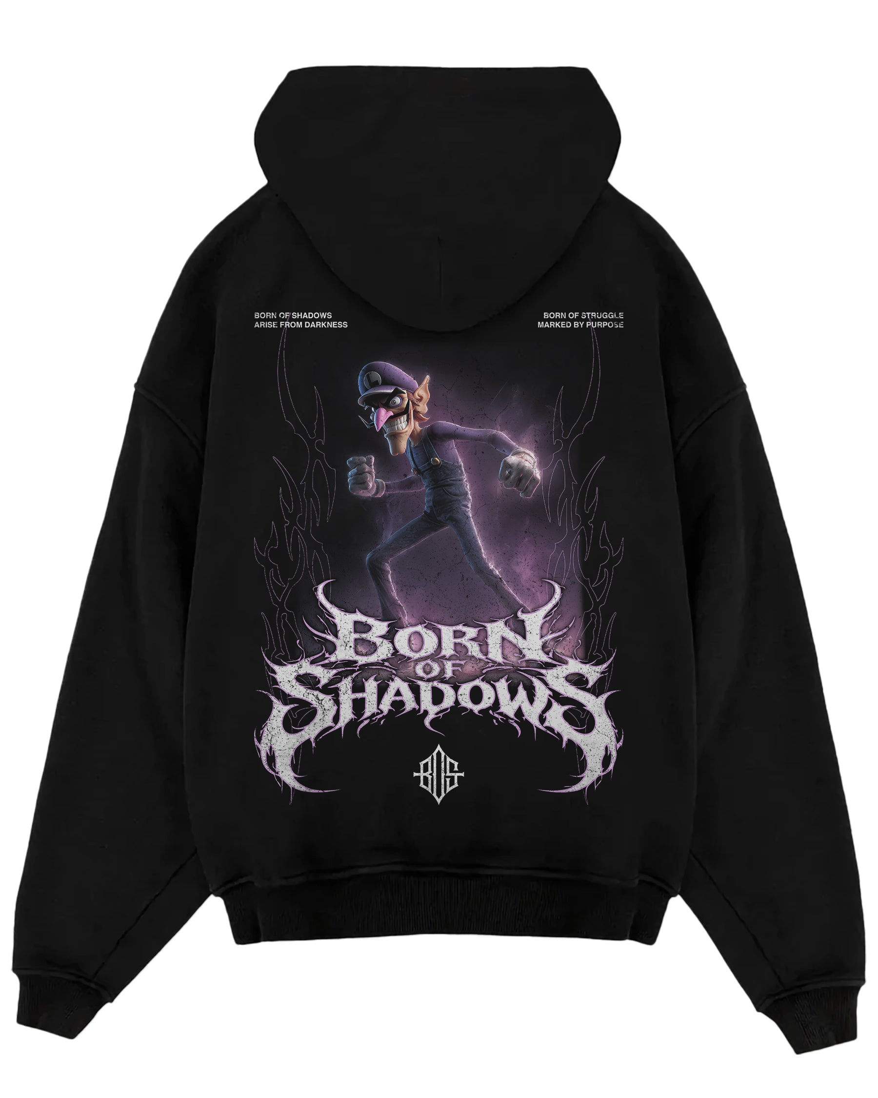 [Limited Edition] 'Mario Bros: Waluigi' Oversized Hoodie
