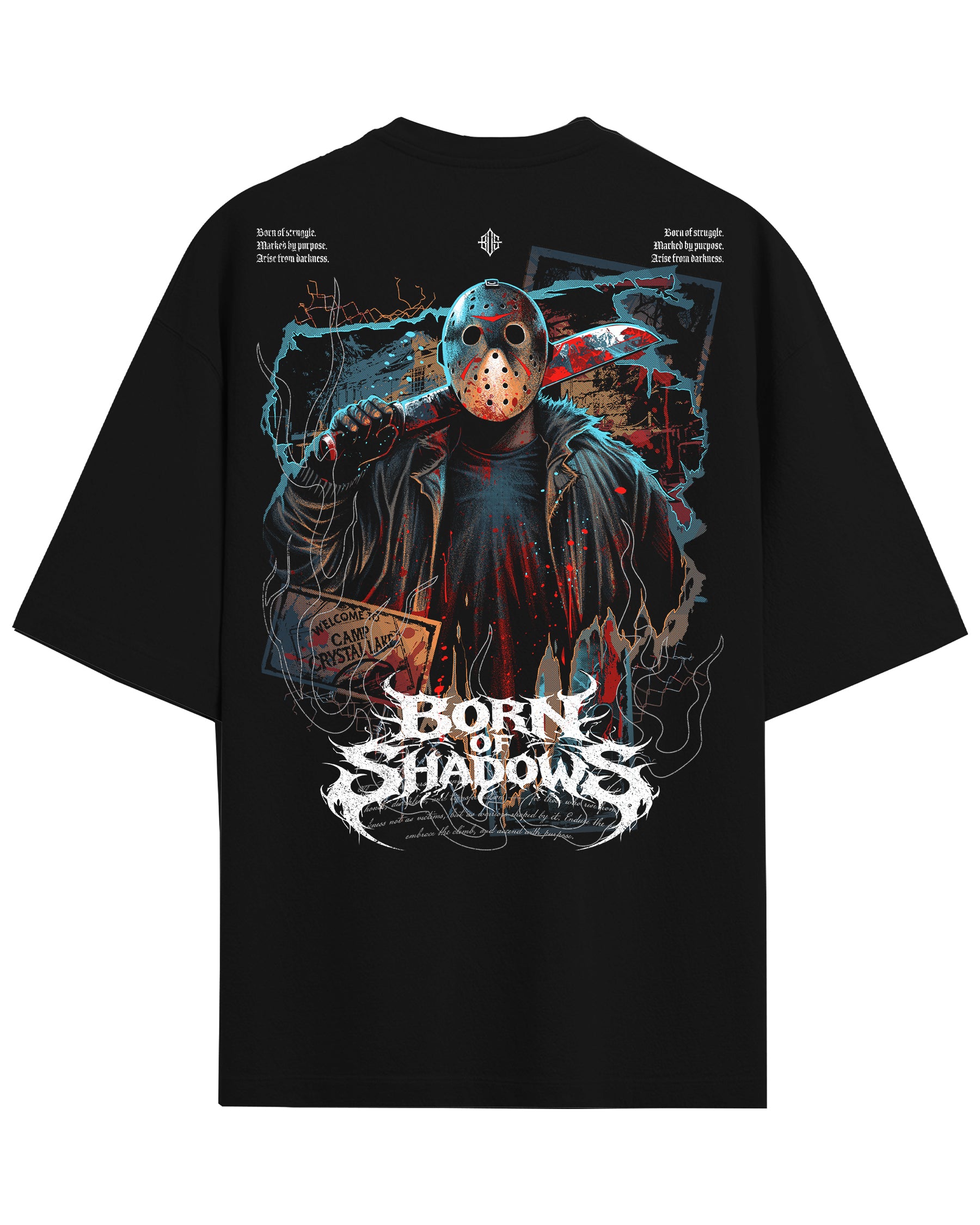 [Limited Edition] 'Halloween: The Crystal Lake Killer' Back T-Shirt