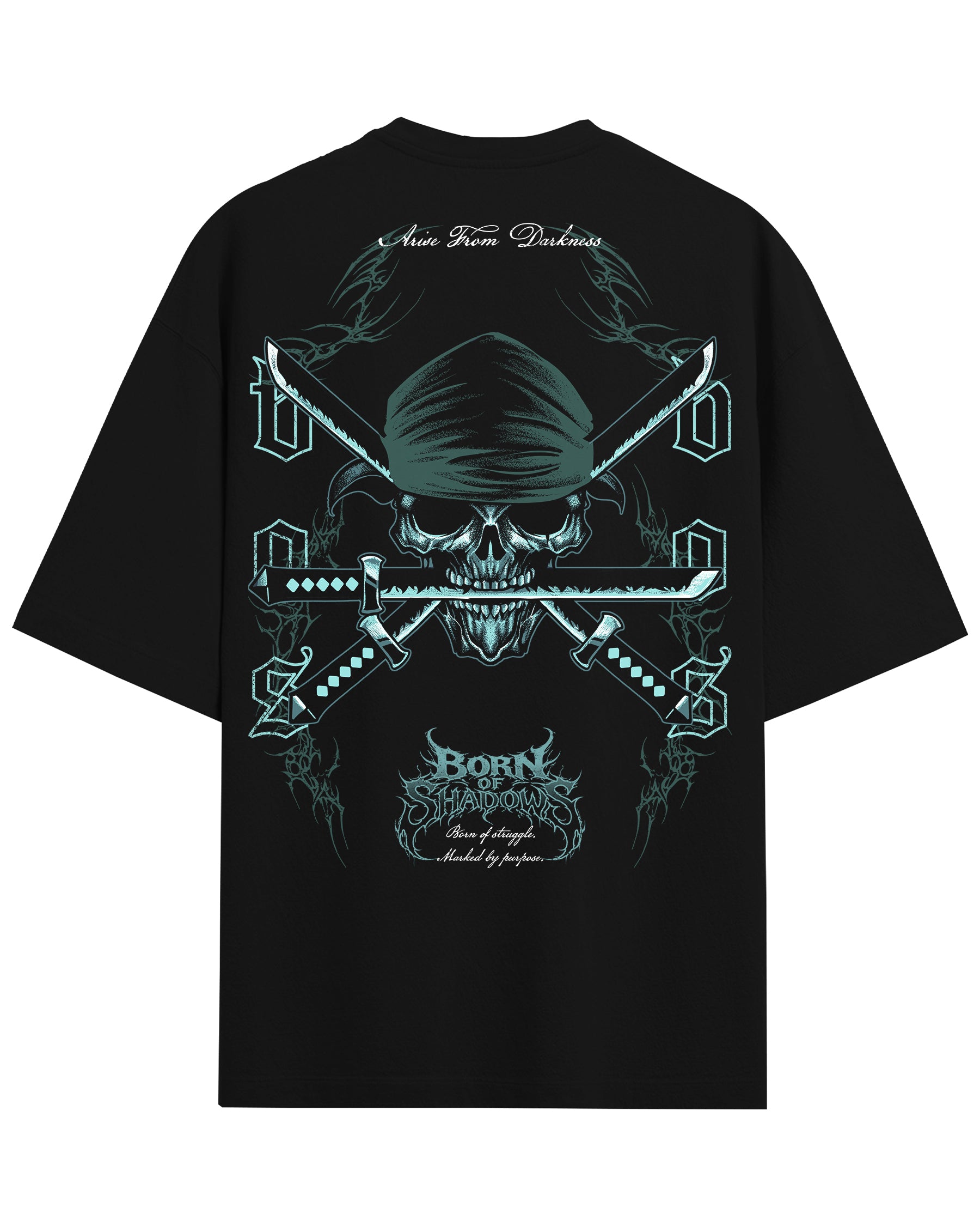 [Limited Edition] 'One Piece: Zoro's Skull' Back T-Shirt
