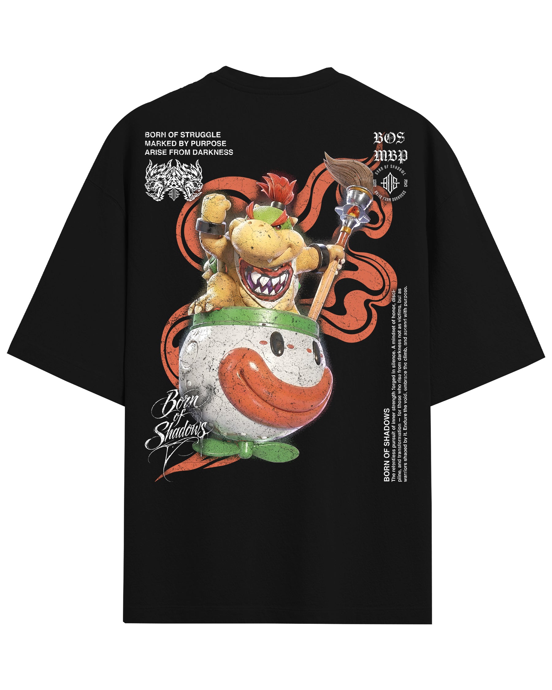 [Limited Edition] 'Mario Bros: Bowser Jr' Back T-Shirt