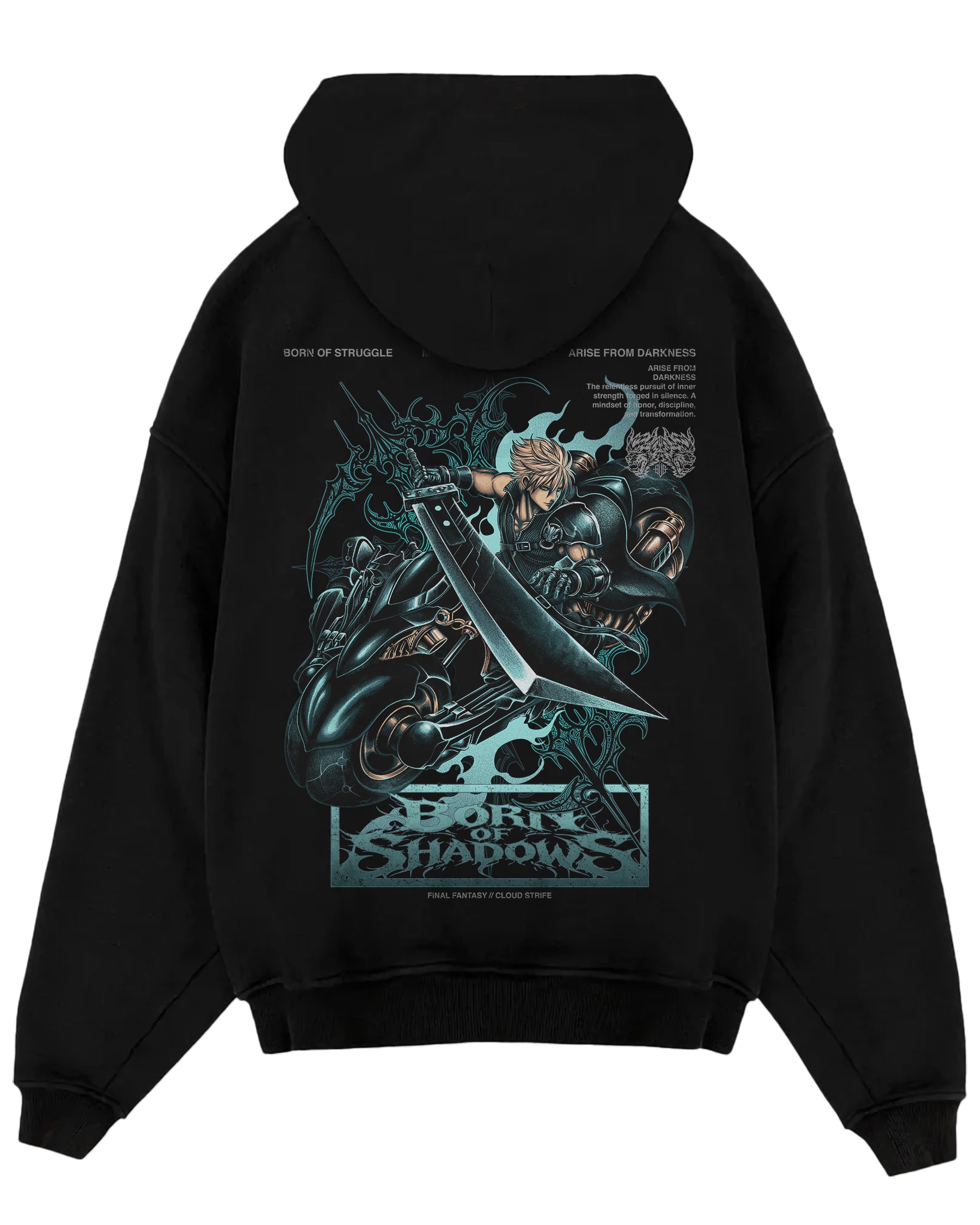 [Limited Edition] 'Final Fantasy: Cloud Strife' Oversized Hoodie