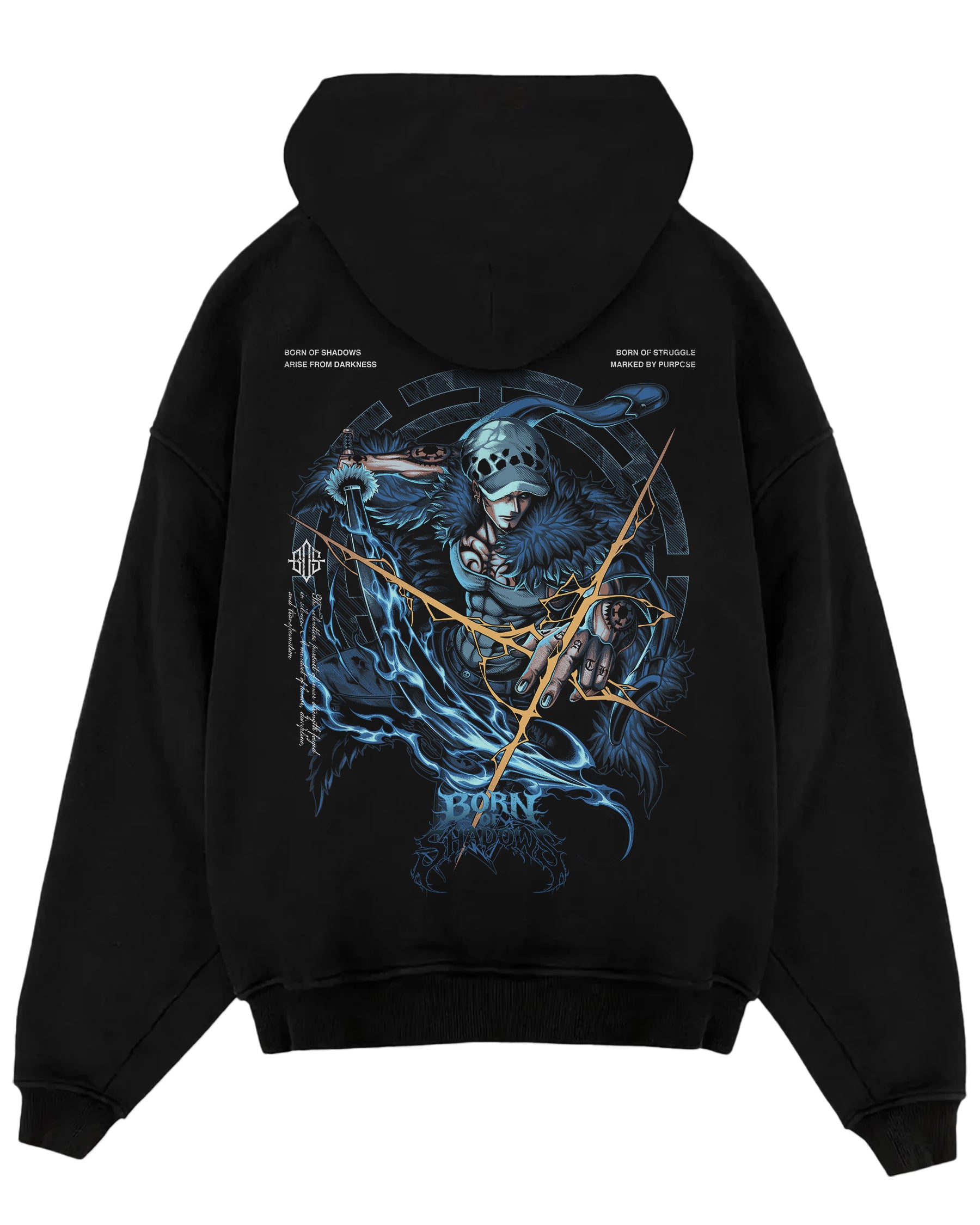 [Limited Edition] 'One Piece: Trafalgar Law' Oversized Hoodie