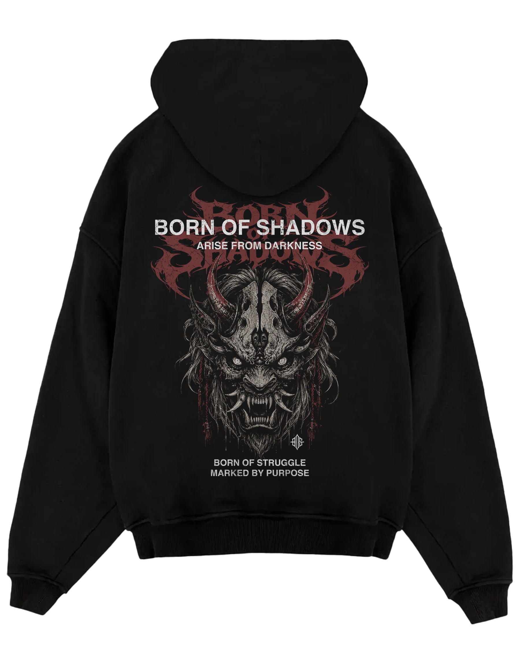 'Japanese: Oni Ascendant' Oversized Hoodie