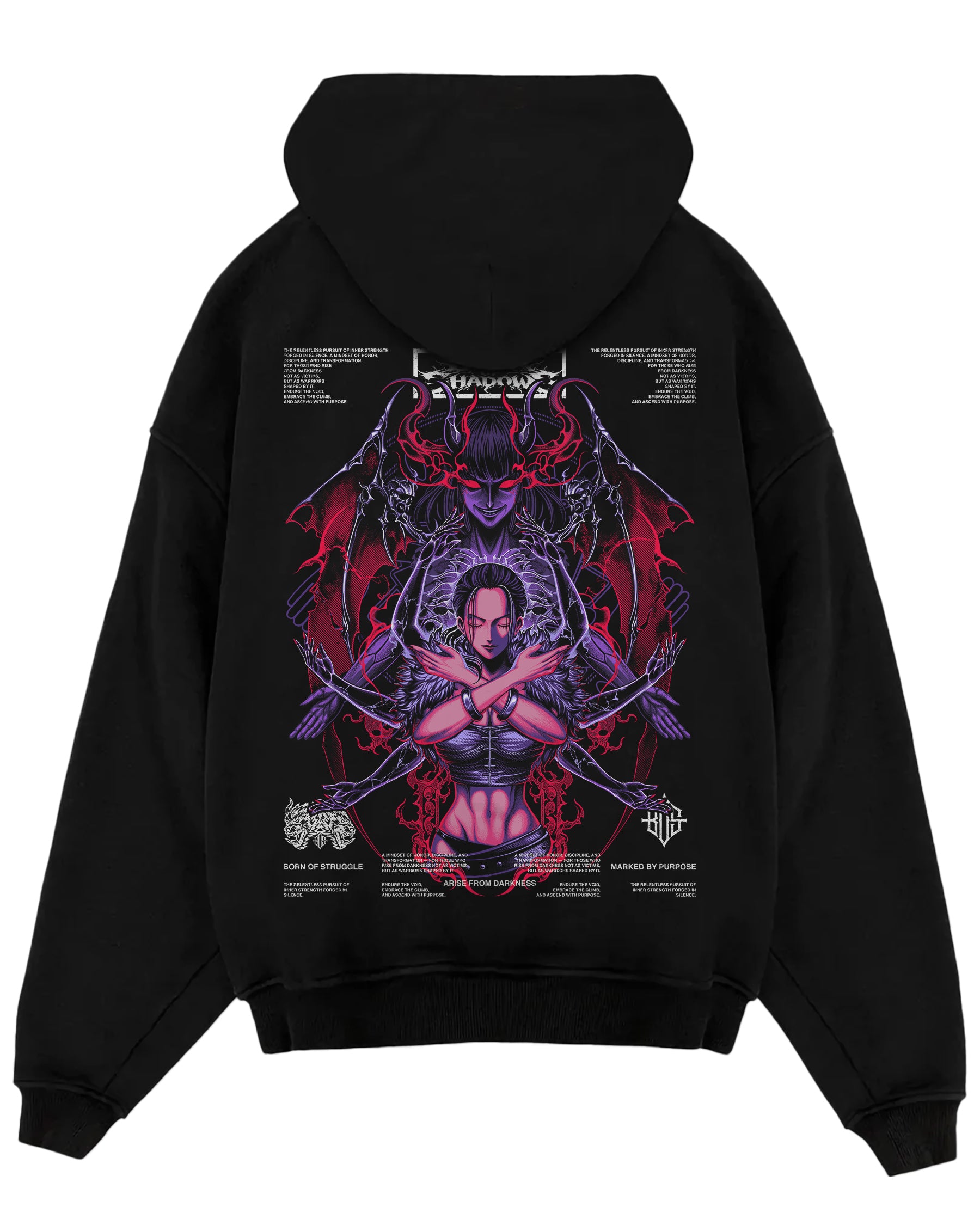 [Limited Edition] 'One Piece: Nico Robin' Oversized Hoodie