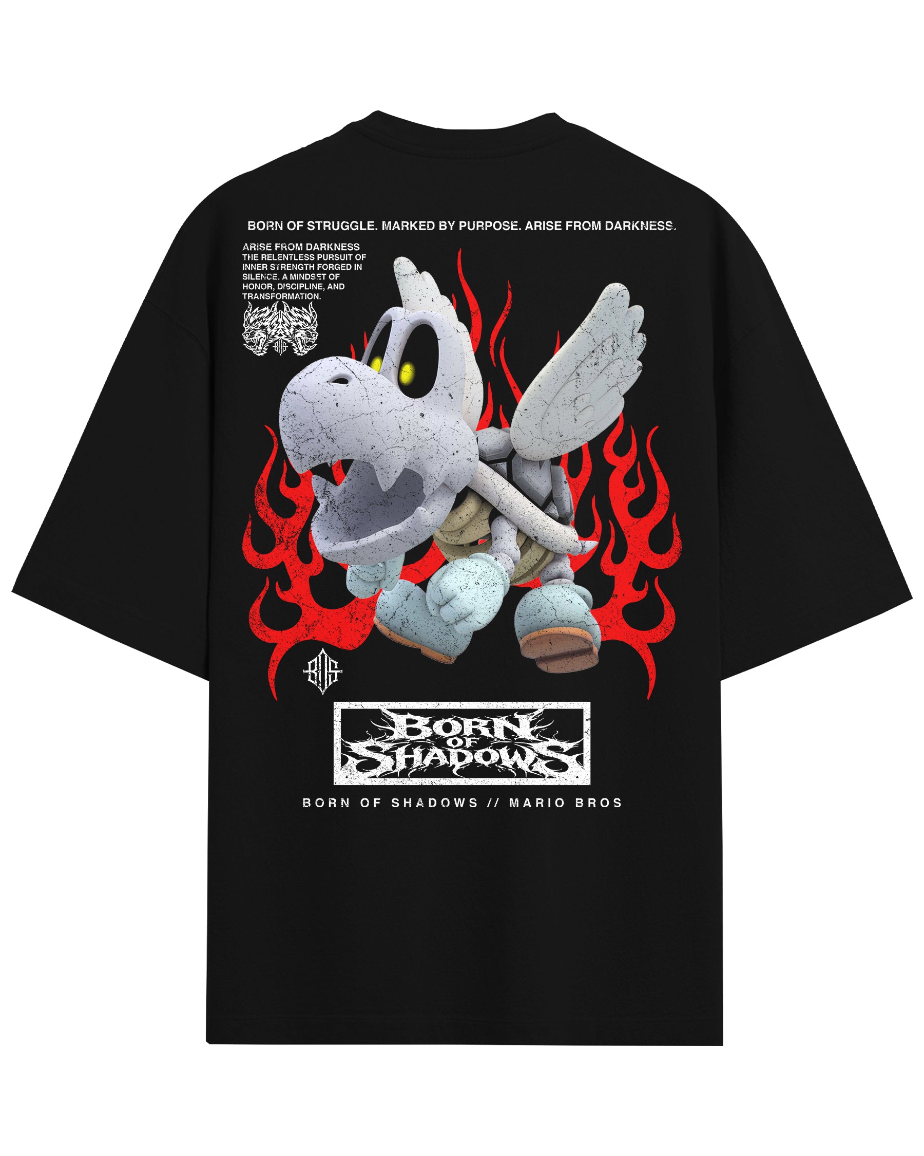 [Limited Edition] 'Mario Bros: Dry Bones' Back T-Shirt