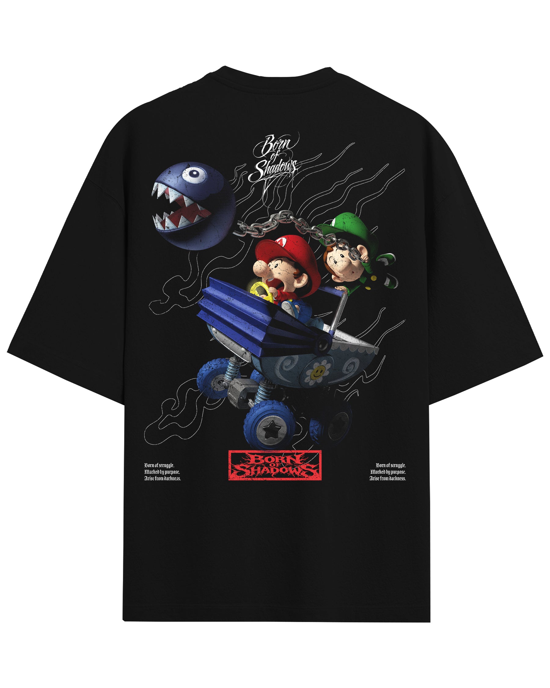 [Limited Edition] 'Mario Bros: Baby Mario & Luigi' Back T-Shirt