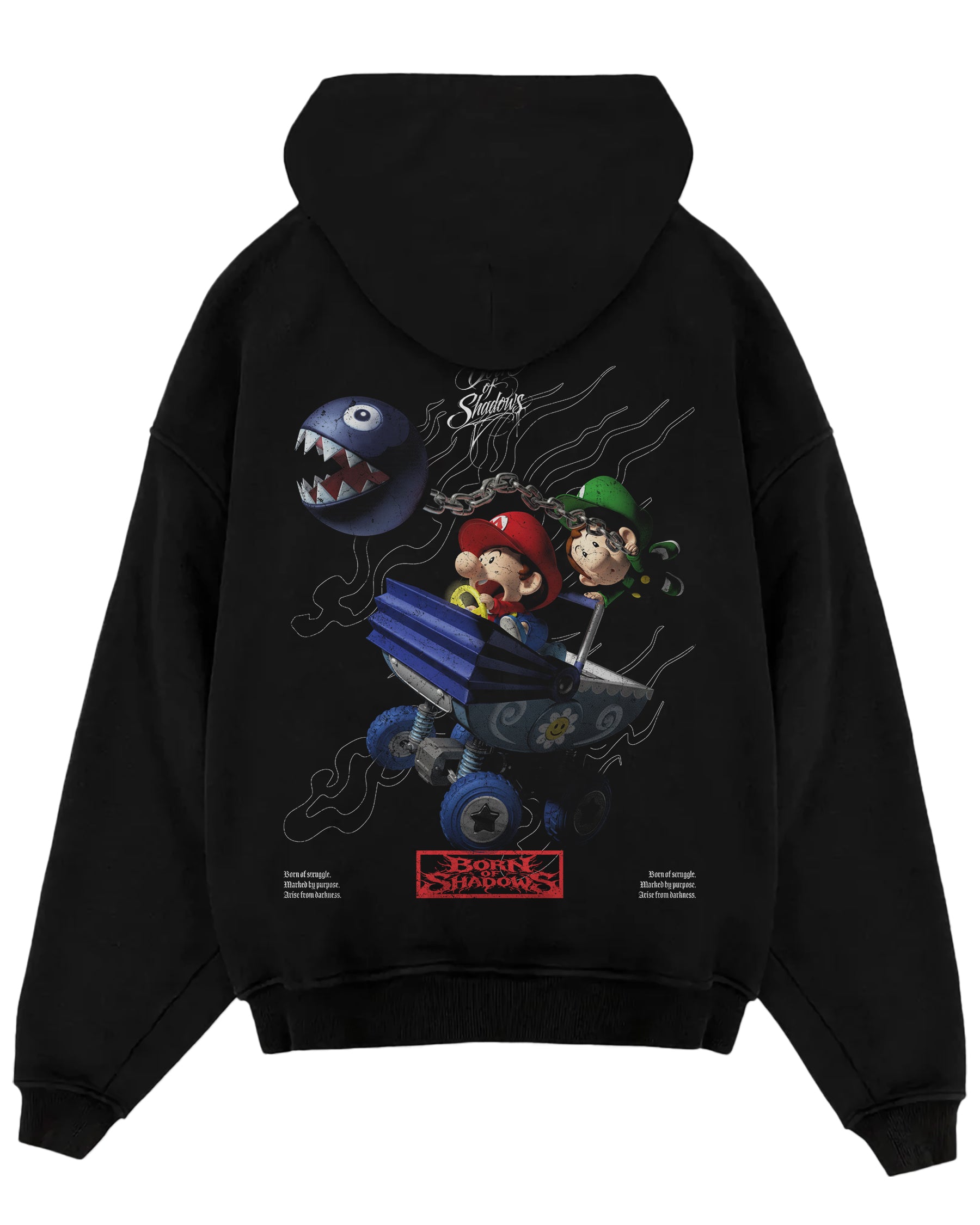 [Limited Edition] 'Mario Bros: Baby Mario & Luigi' Oversized Hoodie