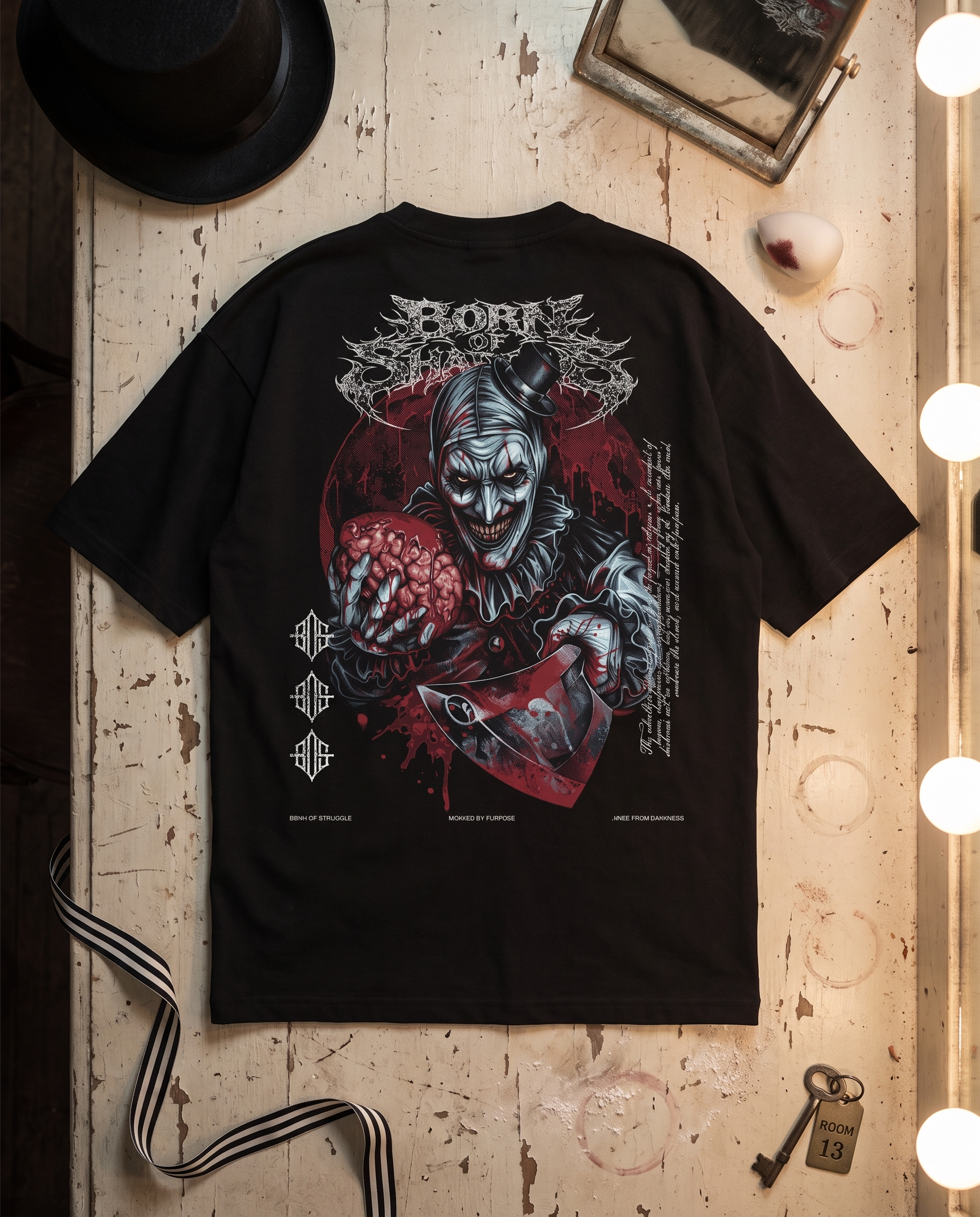 [Limited Edition] 'Halloween: The Miles County Clown' Back T-Shirt