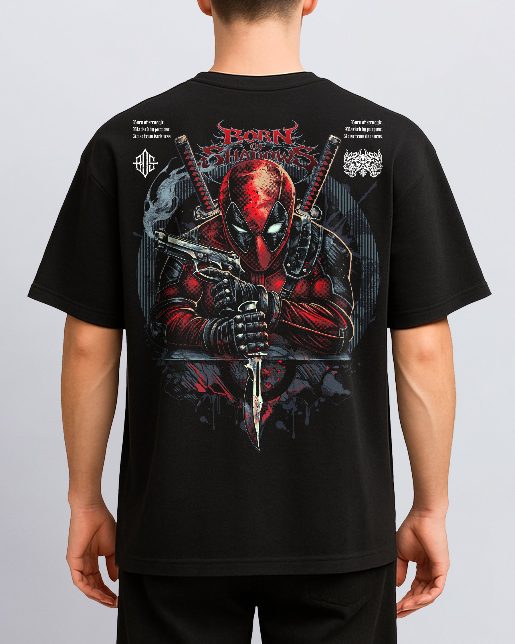 [Limited Edition] 'Deadpool' Back T-Shirt