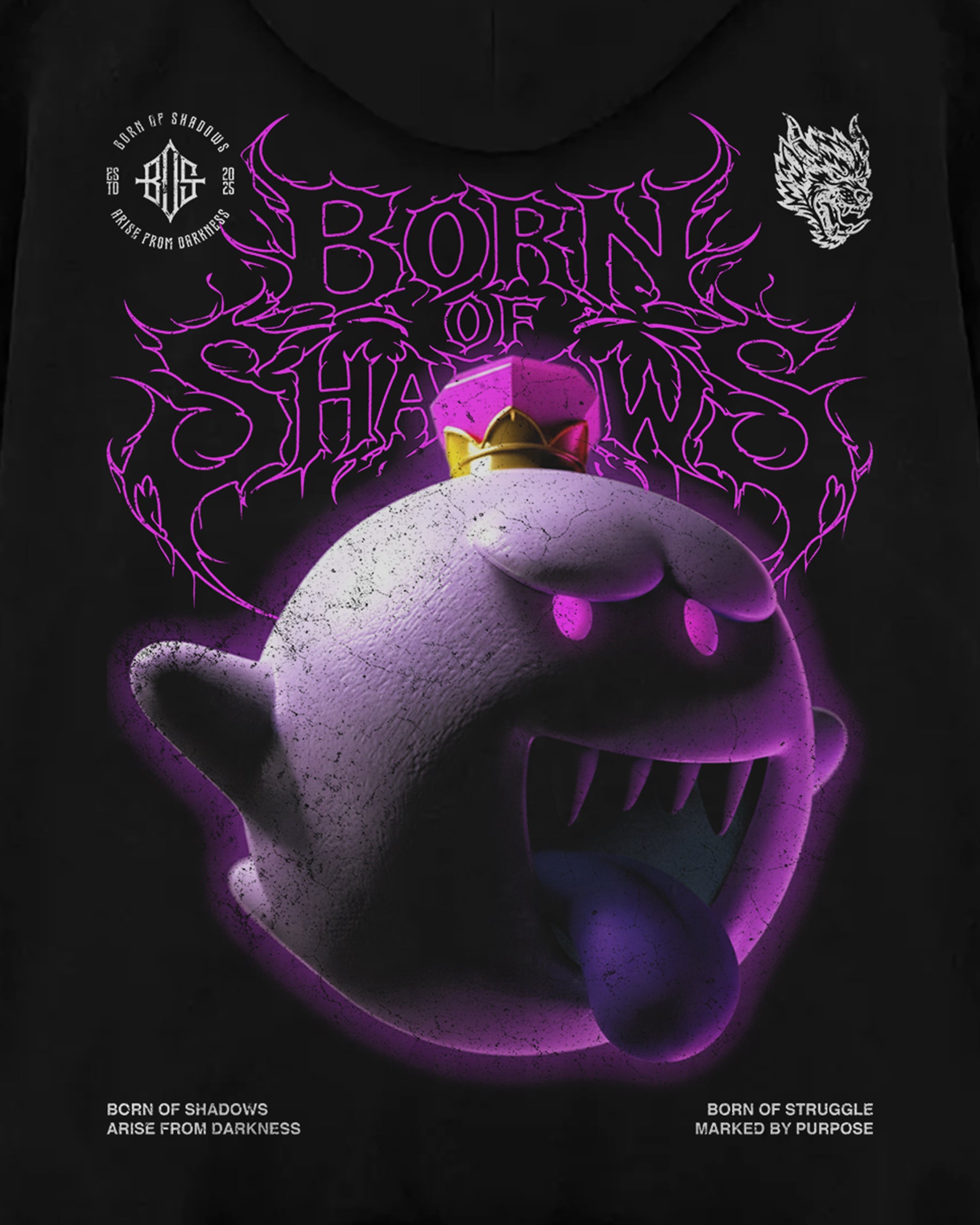 [Limited Edition] 'Mario Bros: King Boo' Oversized Hoodie