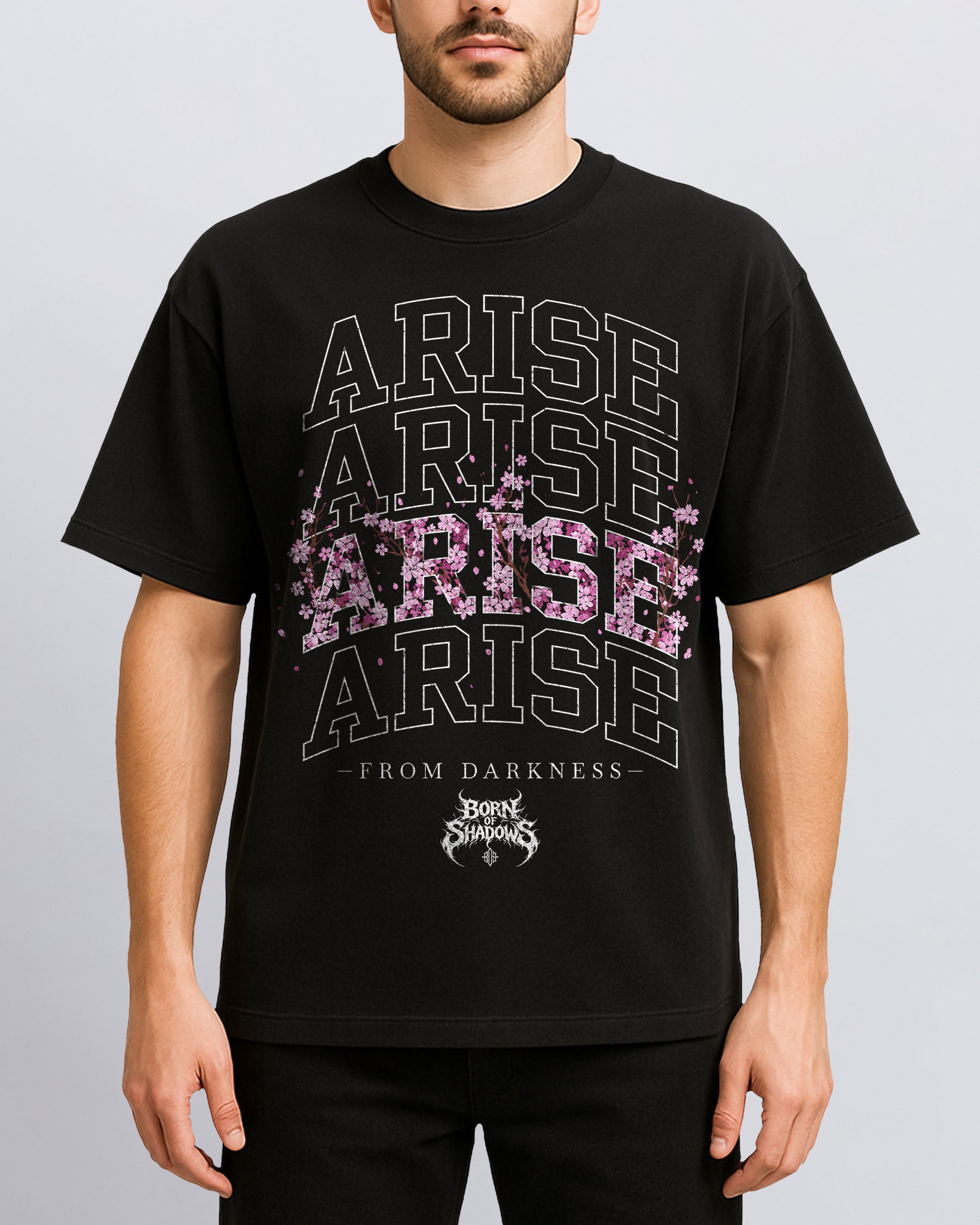 'Japanese: Sakura Ascendant' Front T-Shirt