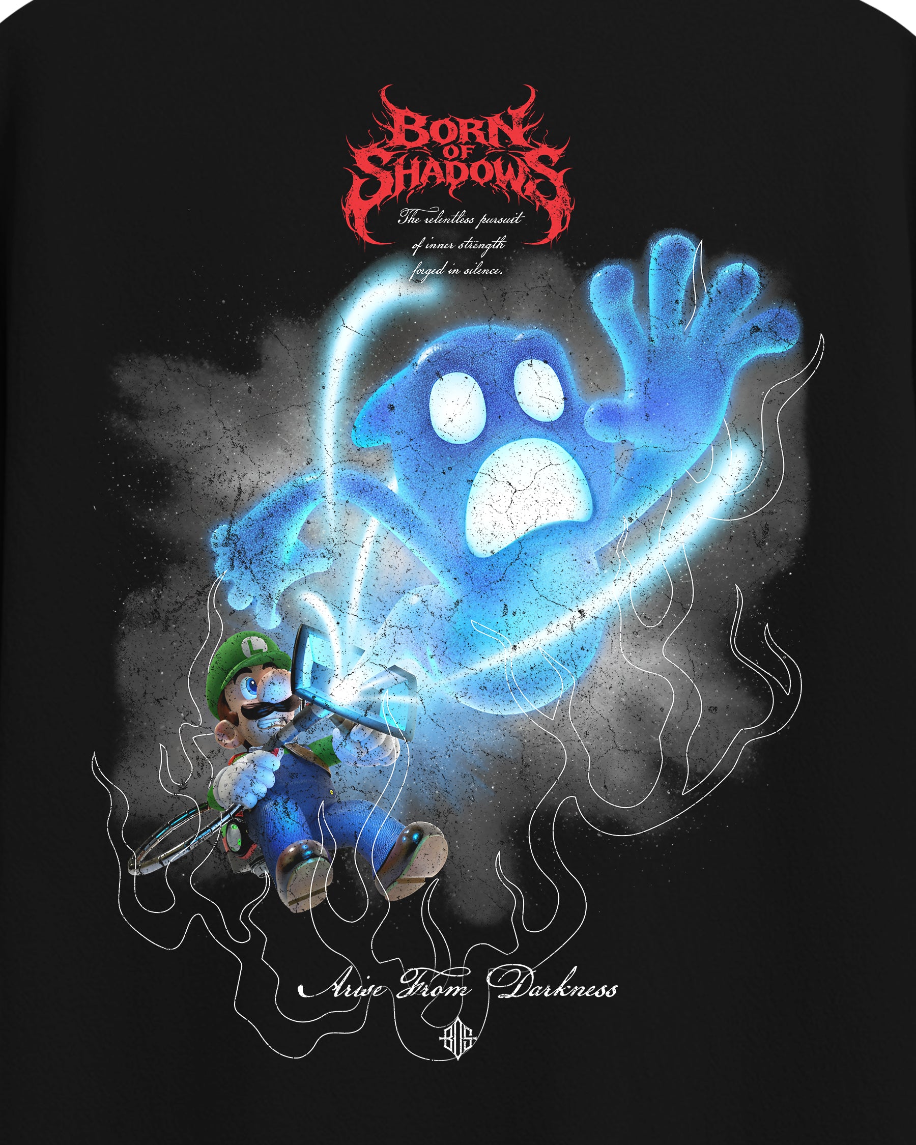 [Limited Edition] 'Mario Bros: Luigi' Back T-Shirt