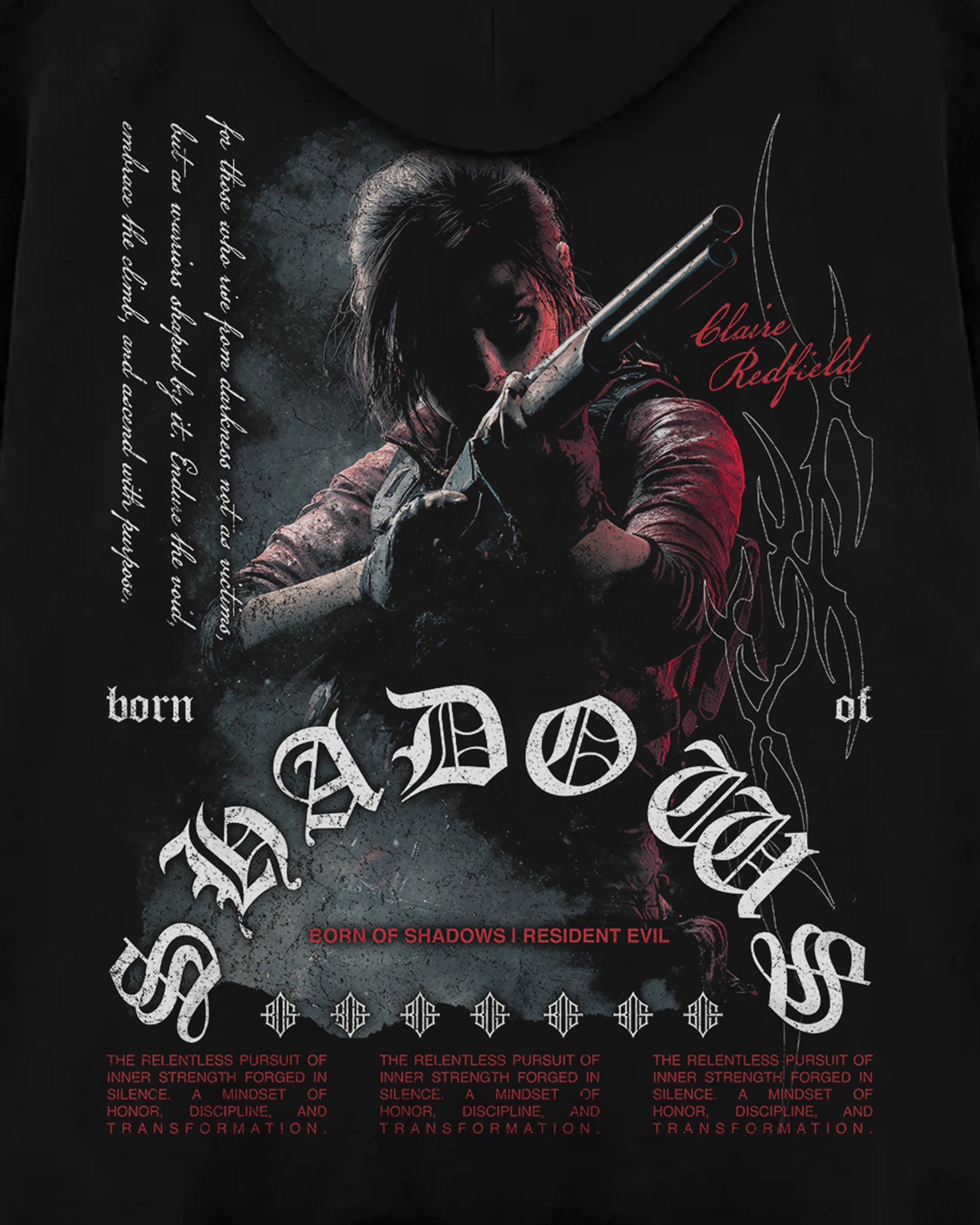 [Limited Edition] 'RE: Claire Redfield' Oversized Hoodie