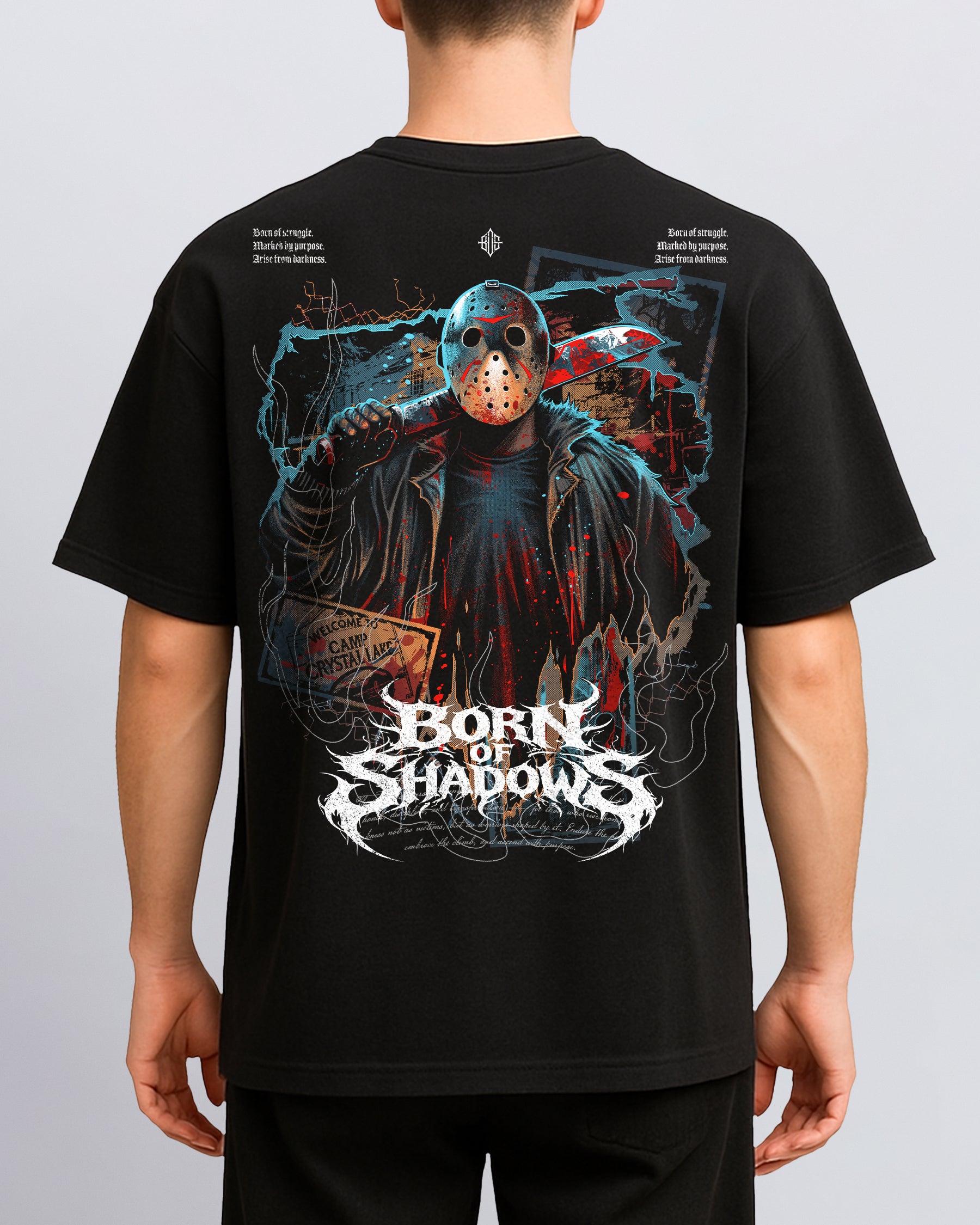 [Limited Edition] 'Halloween: The Crystal Lake Killer' Back T-Shirt