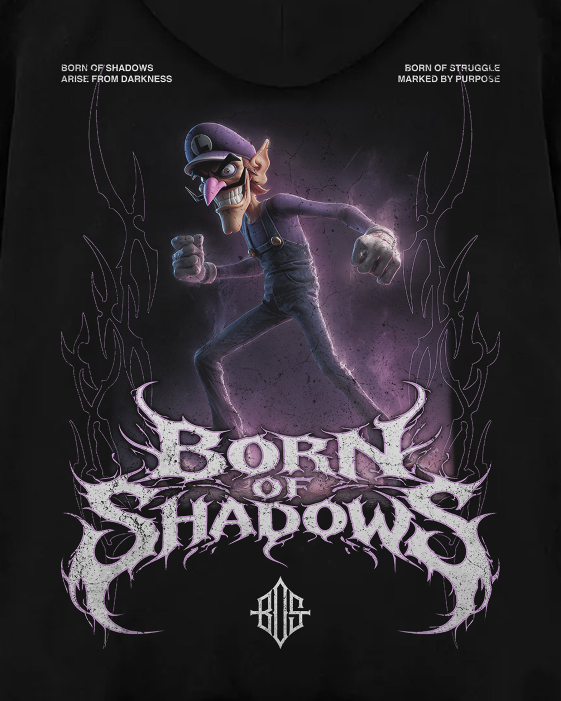 [Limited Edition] 'Mario Bros: Waluigi' Oversized Hoodie