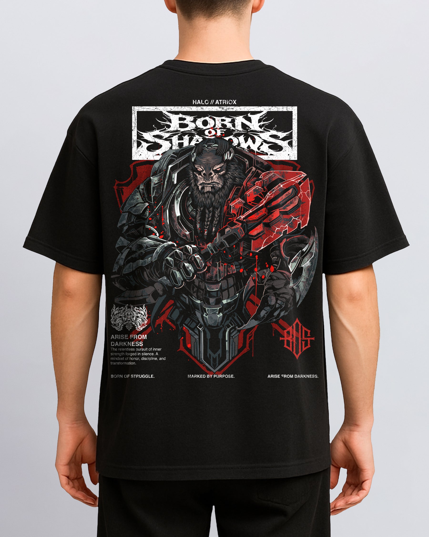 [Limited Edition] 'Halo: Atriox' Back T-Shirt