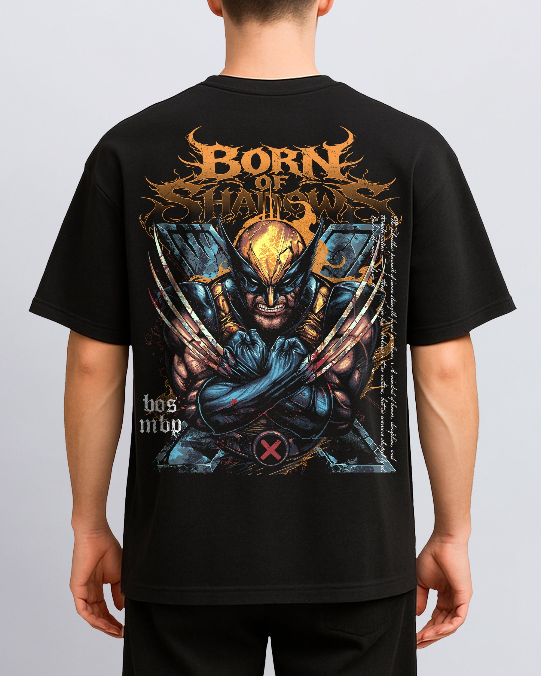 [Limited Edition] 'Wolverine' Back T-Shirt