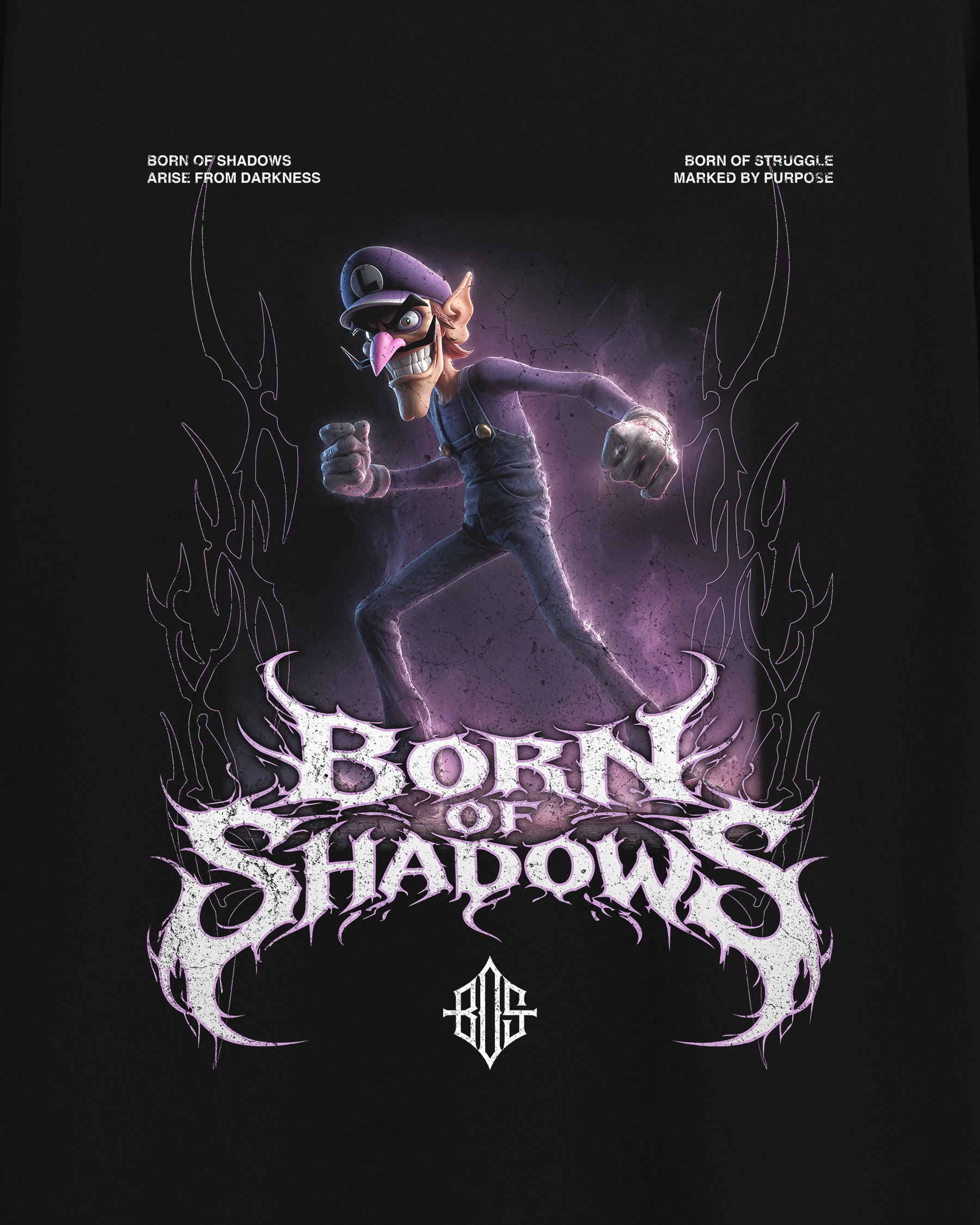 [Limited Edition] 'Mario Bros: Waluigi' Front T-Shirt