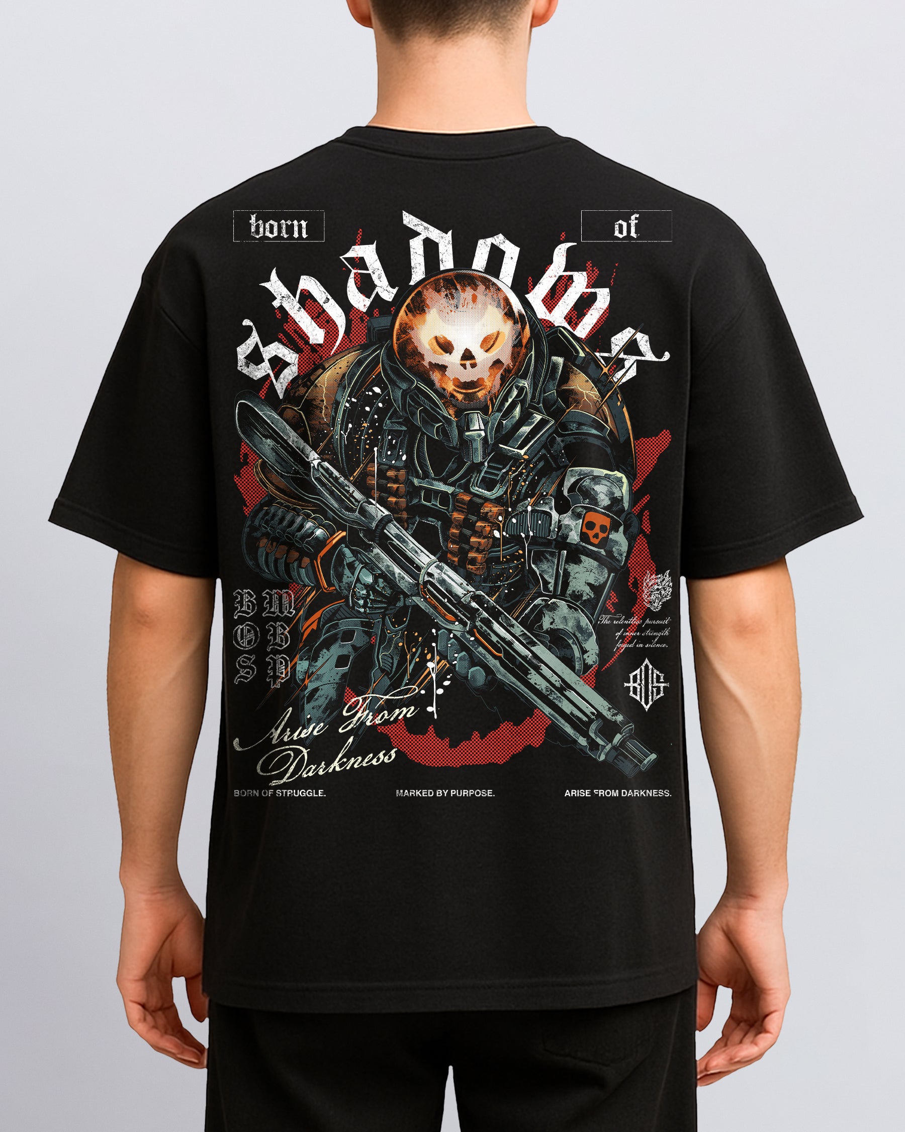 [Limited Edition] 'Halo: Emile-A239' Back T-Shirt