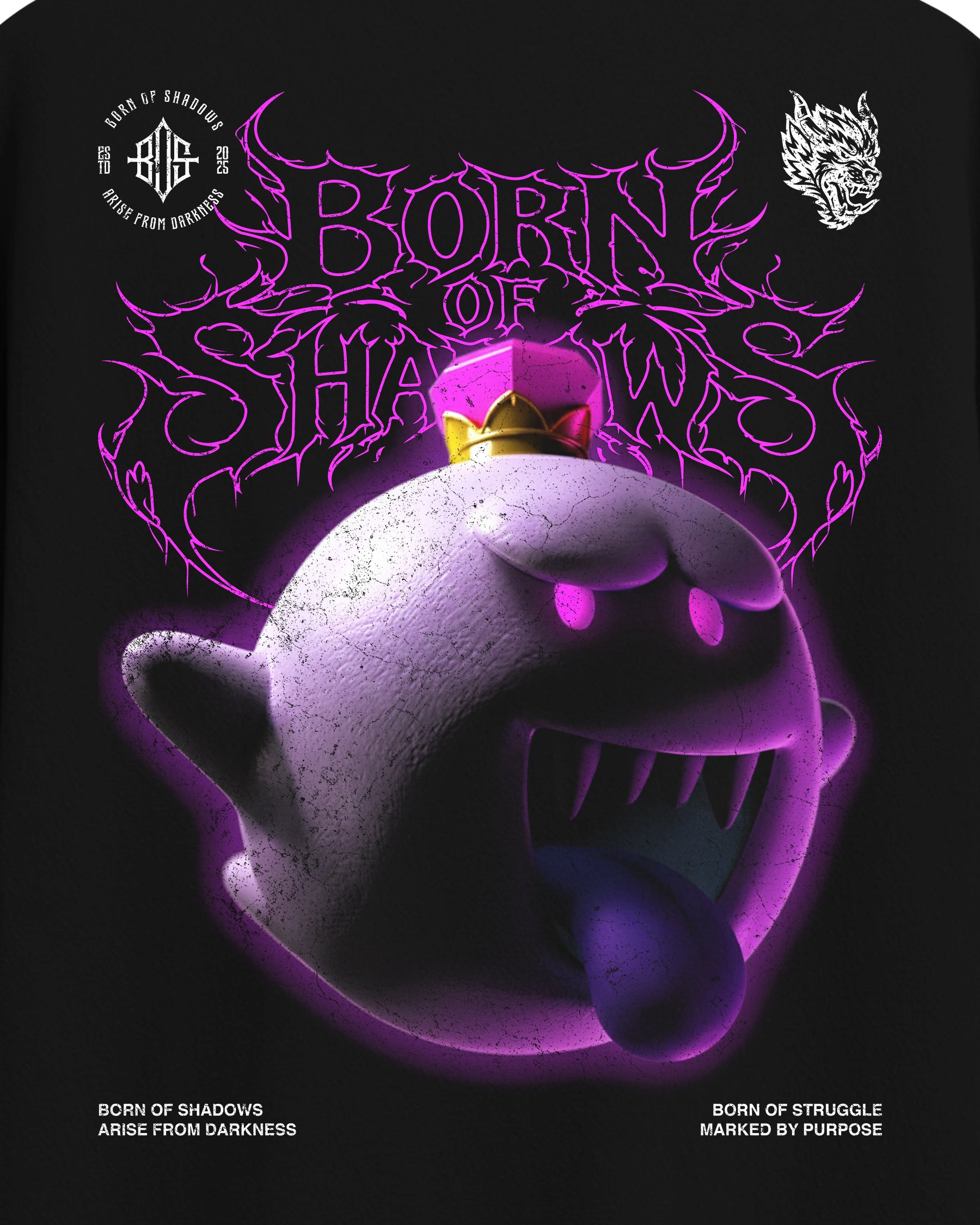 [Limited Edition] 'Mario Bros: King Boo' Back T-Shirt