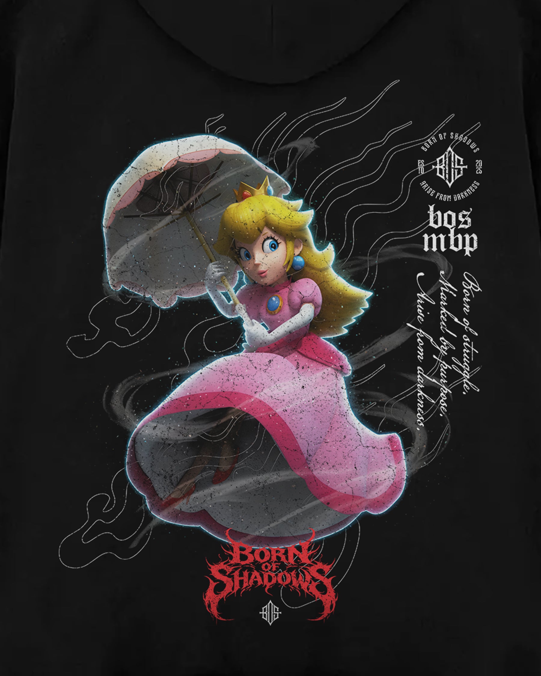 [Limited Edition] 'Mario Bros: Peach' Oversized Hoodie