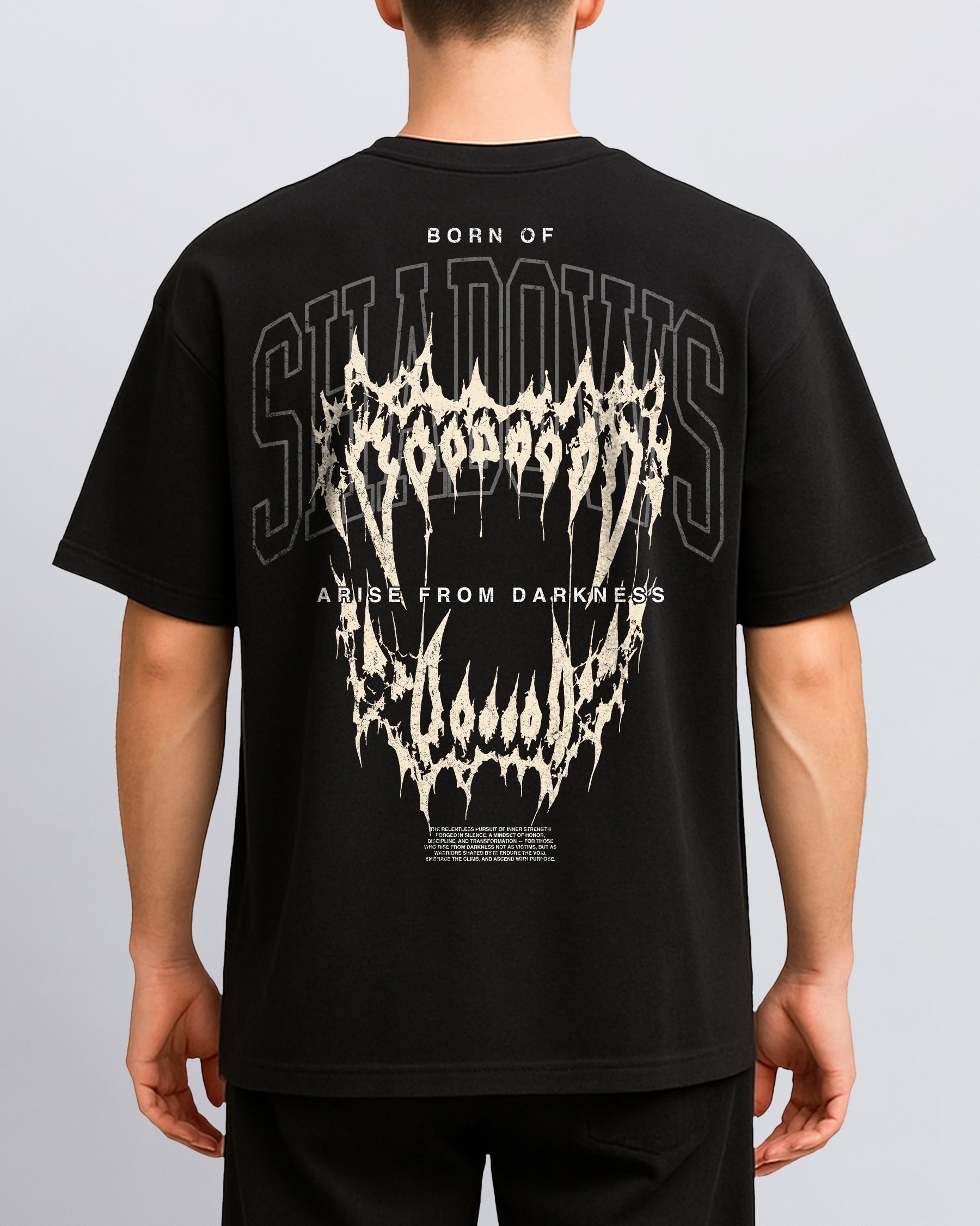 'Shadow Fangs' Back T-Shirt