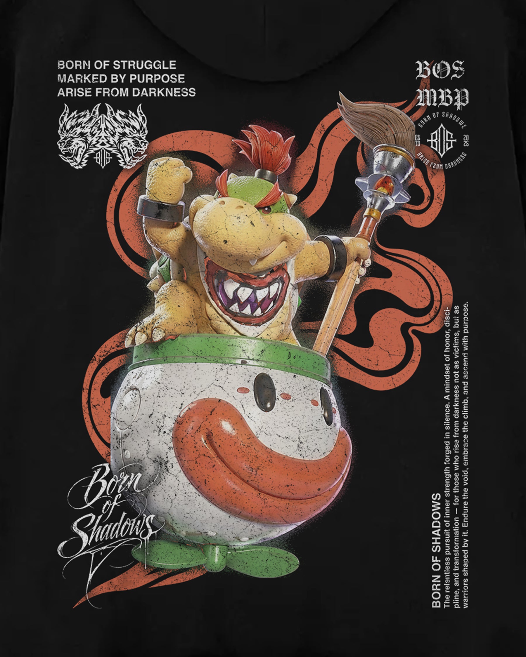 [Limited Edition] 'Mario Bros: Bowser Jr' Oversized Hoodie