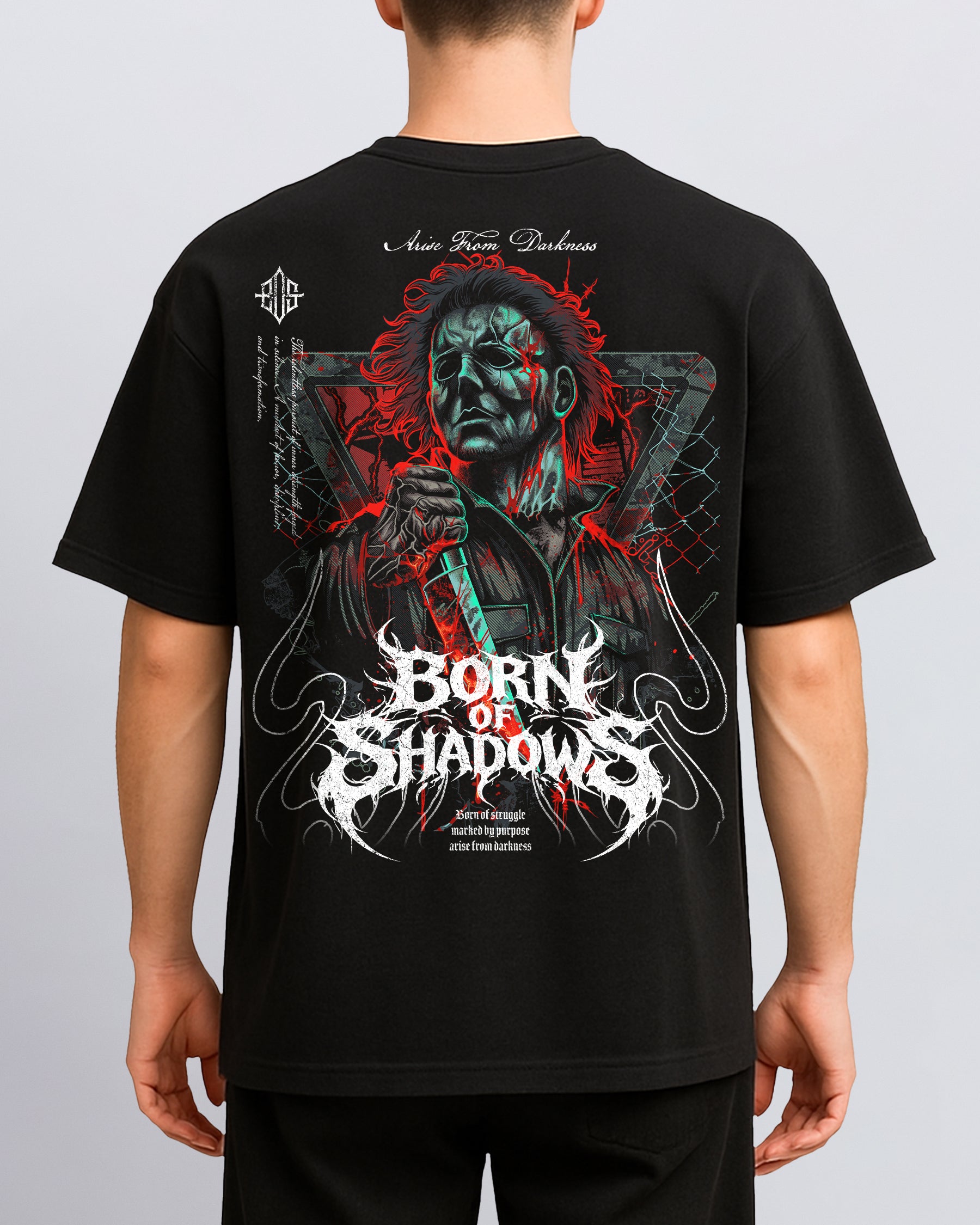 [Limited Edition] 'Halloween: The Shape' Back T-Shirt