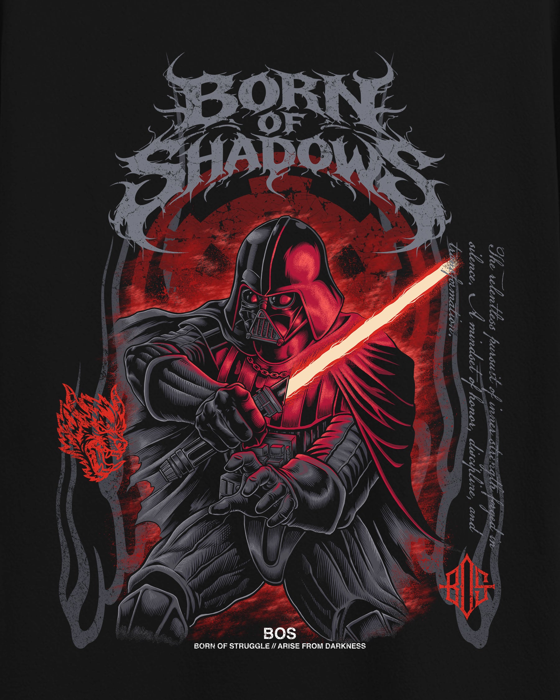 [Limited Edition] 'Star Wars: Darth Vader' Front T-Shirt