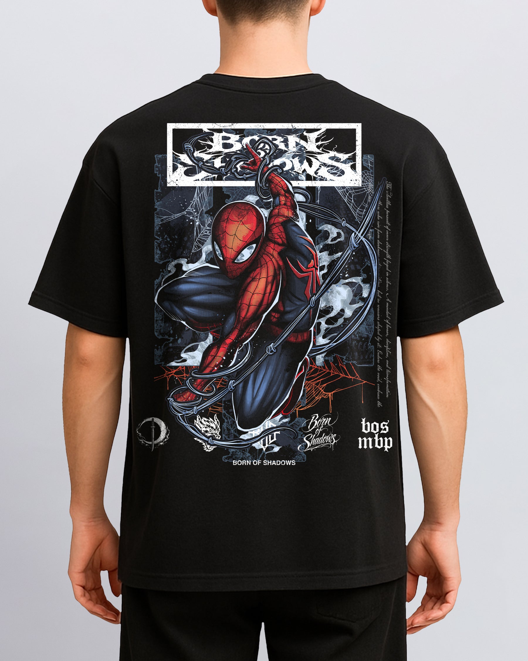 [Limited Edition] 'Spiderman' Back T-Shirt