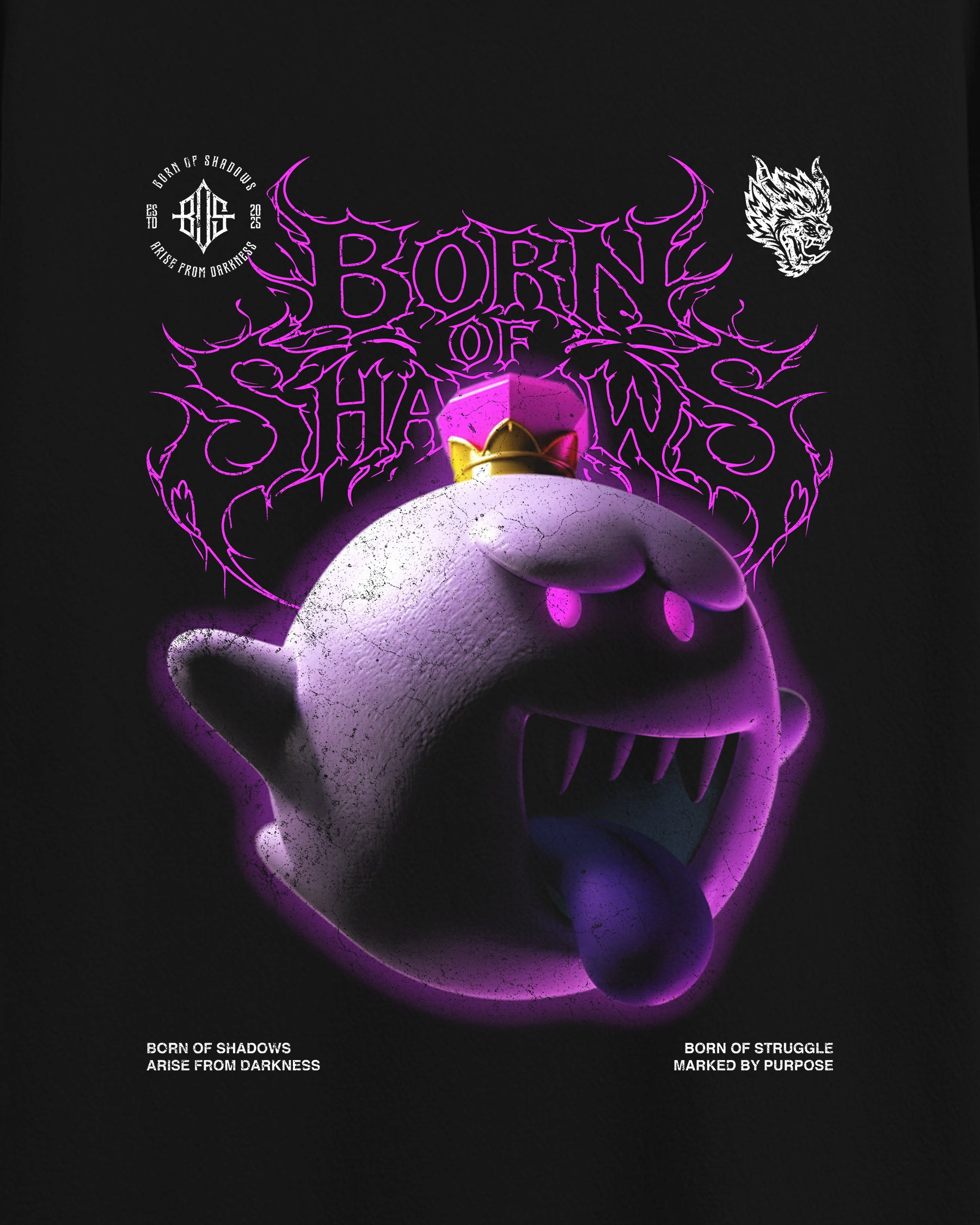 [Limited Edition] 'Mario Bros: King Boo' Front T-Shirt