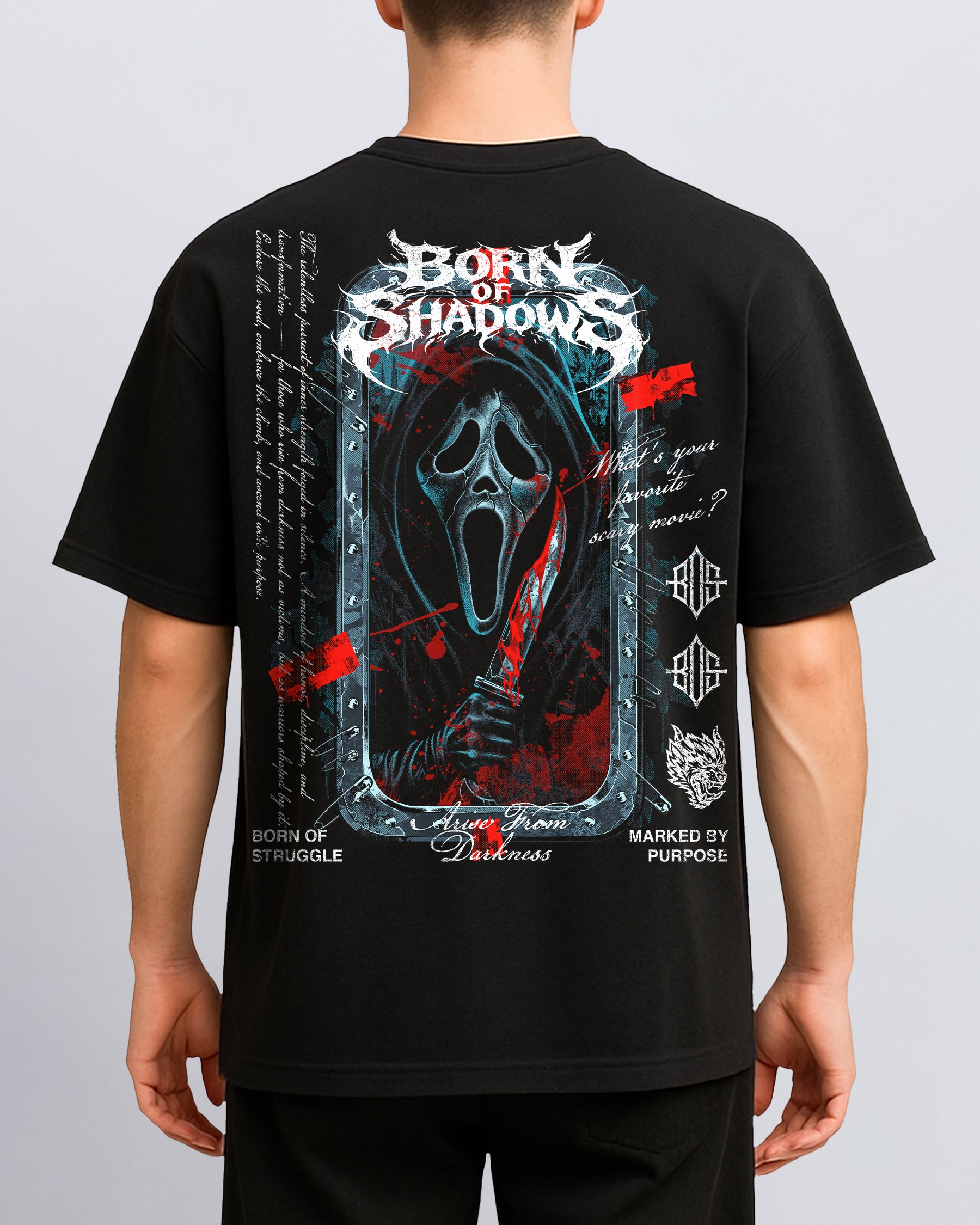 [Limited Edition] 'Halloween: The Woodsboro Killer' Back T-Shirt
