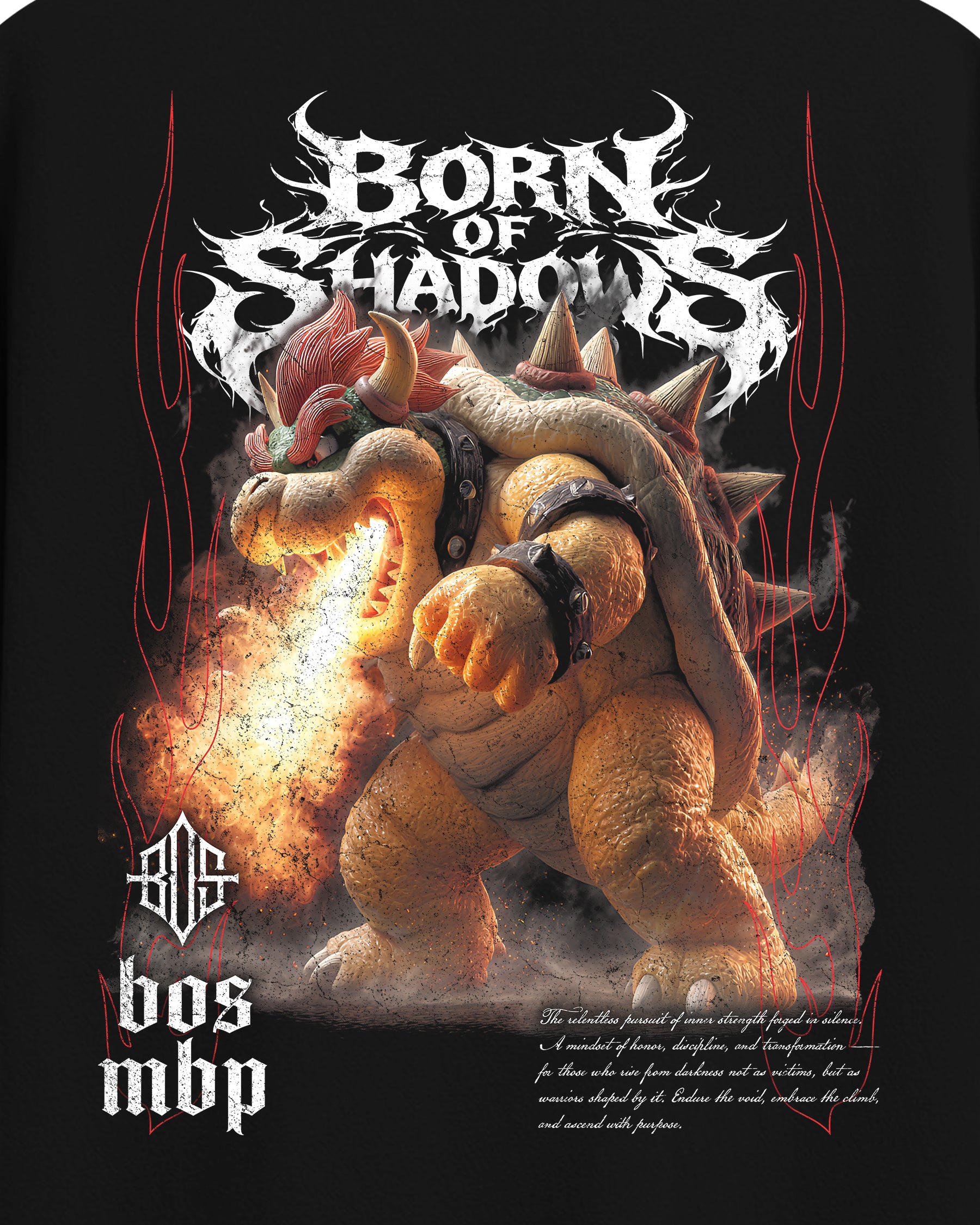 [Limited Edition] 'Mario Bros: Bowser' Back T-Shirt