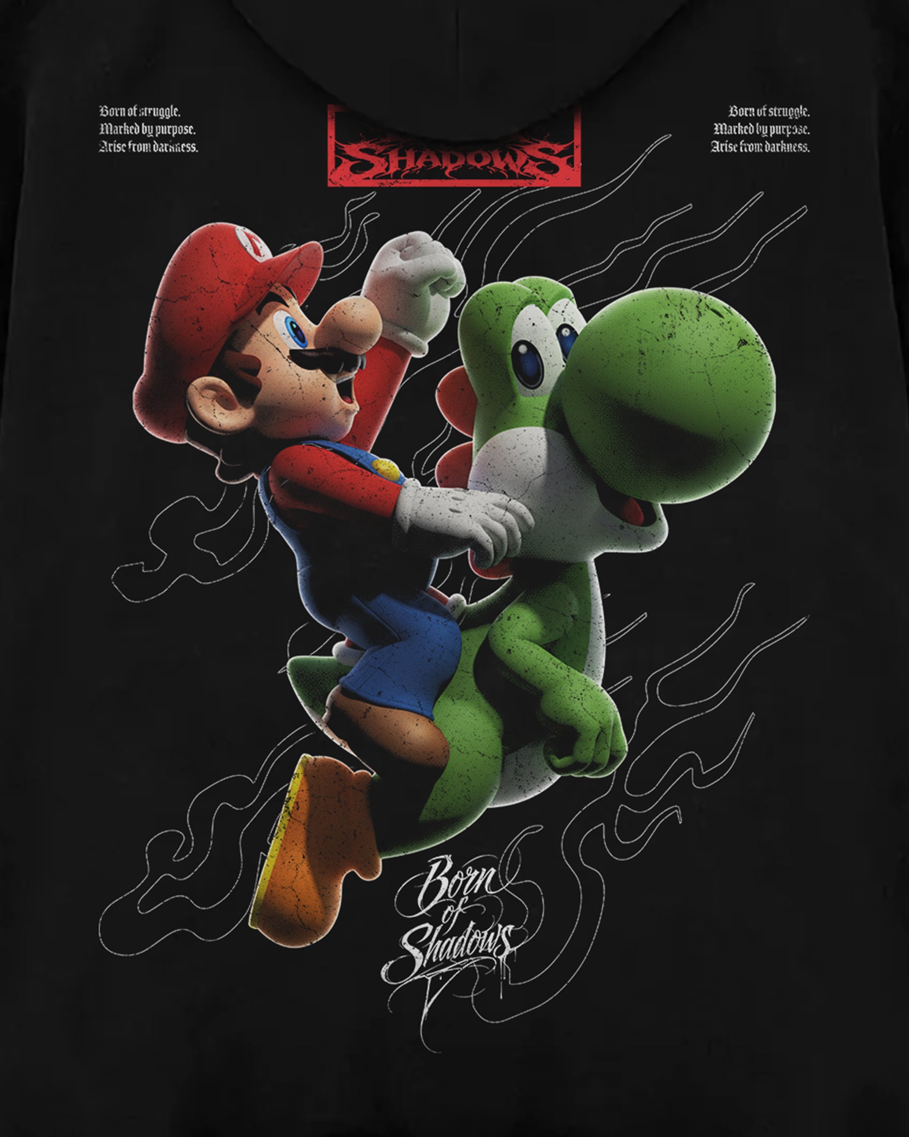 [Limited Edition] 'Mario Bros: Mario & Yoshi' Oversized Hoodie